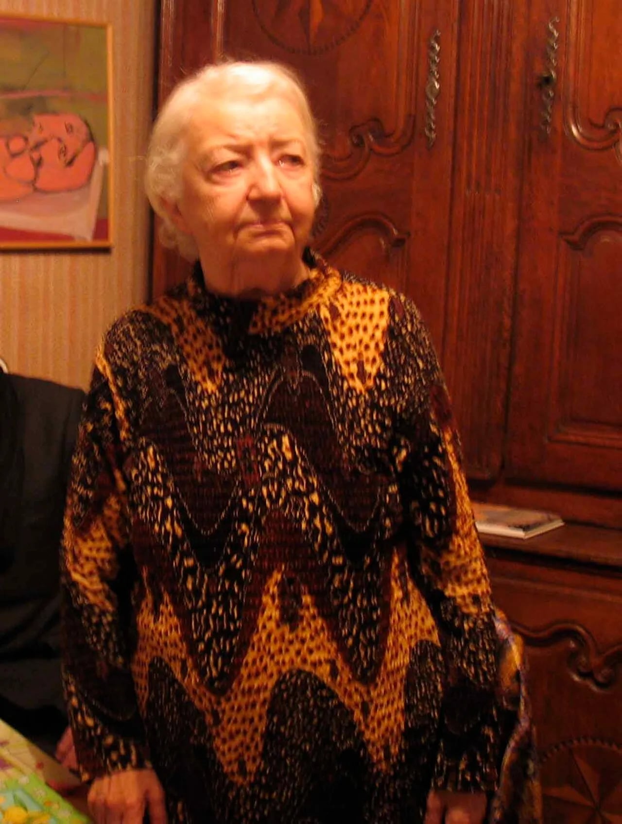 Portrait of Solange Bertrand (1913–2011) – memorial page