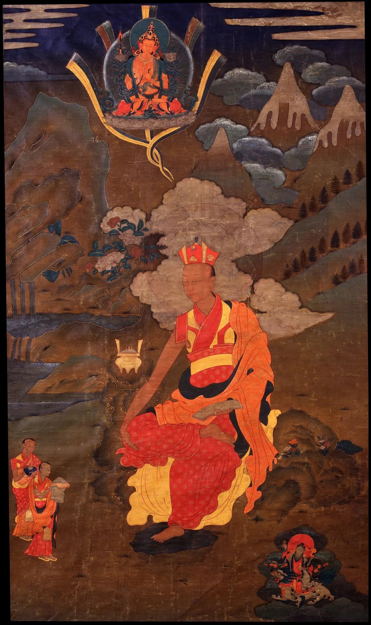Portrait of Kacho Wangpo (1350–1405) – memorial page