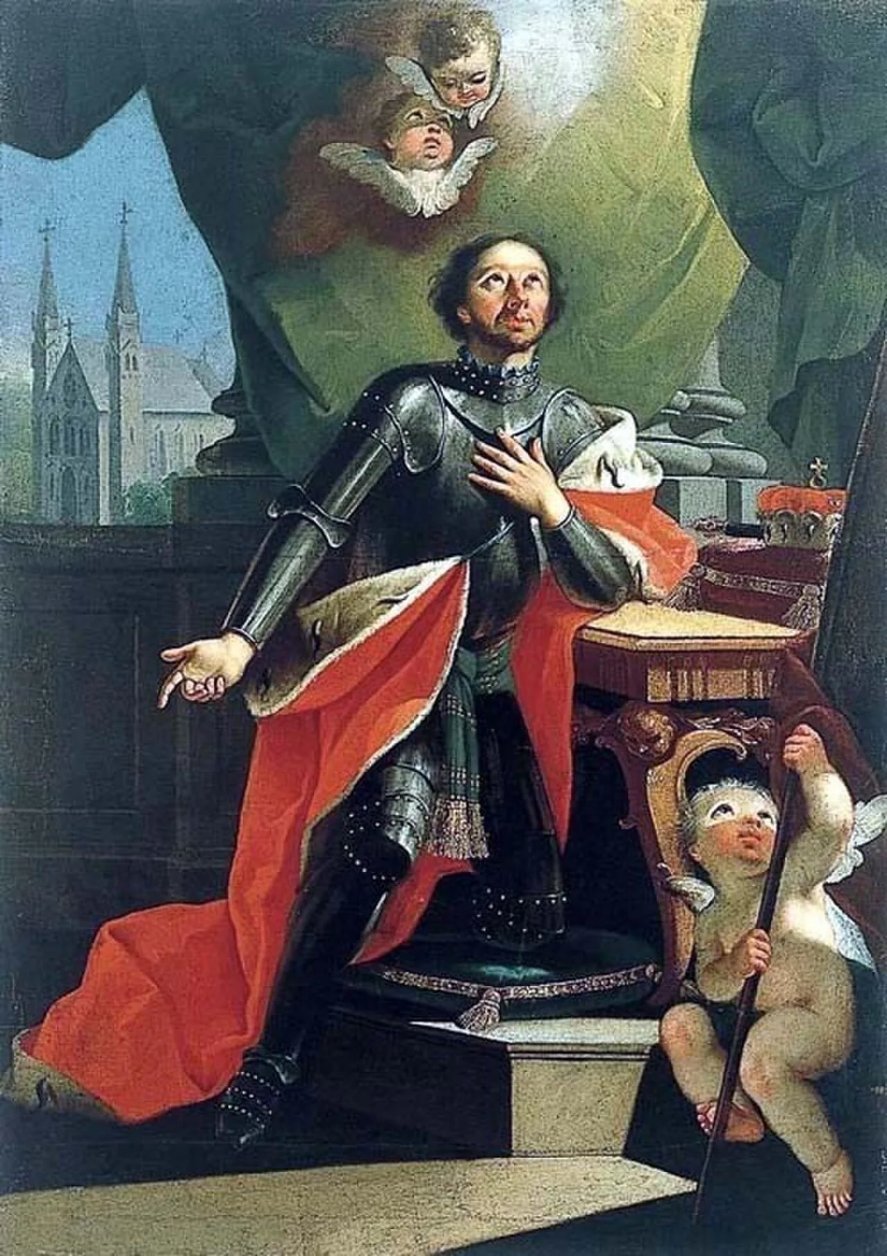 Portrait of Leopold III. (1073–1136) – memorial page