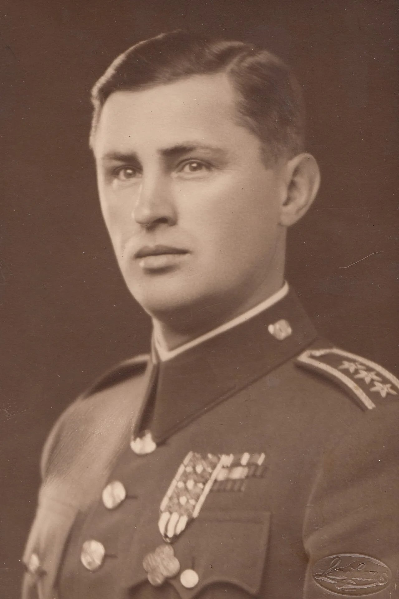 Porträt von Josef Mašín (1896–1942) – Gedenkseite