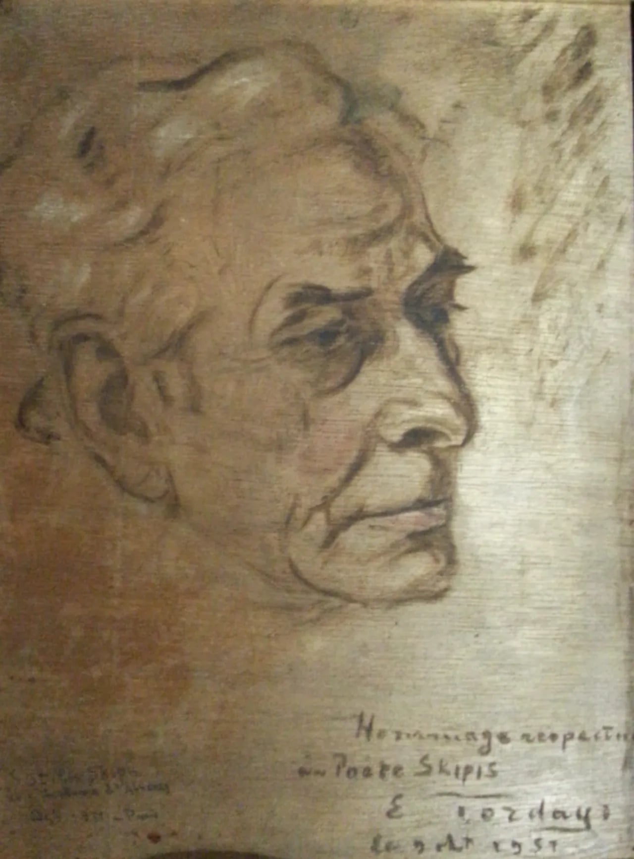 Portrait of Sotíris Skípis (1881–1952) – memorial page
