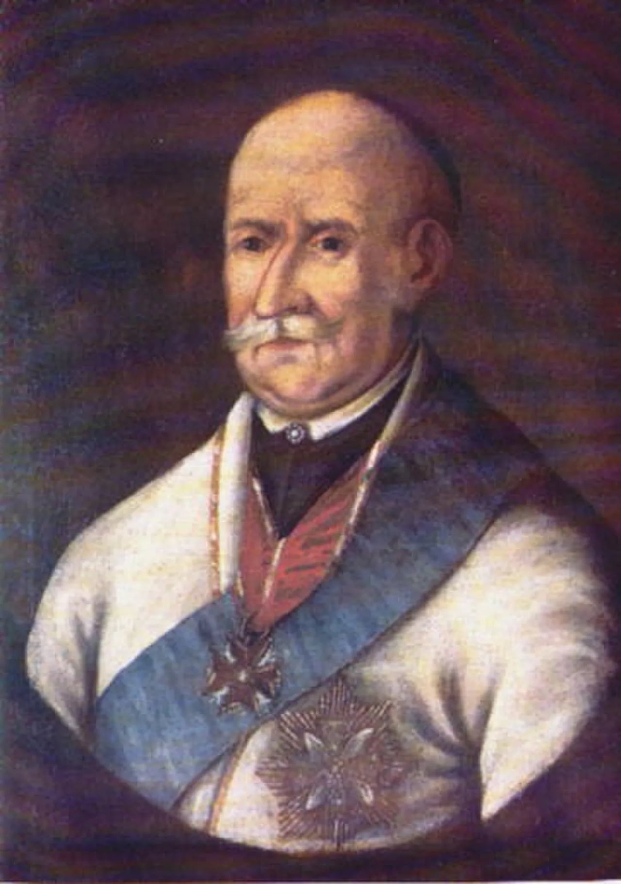 Porträt von Józef Mikołaj Radziwiłł (1736–1813) – Gedenkseite