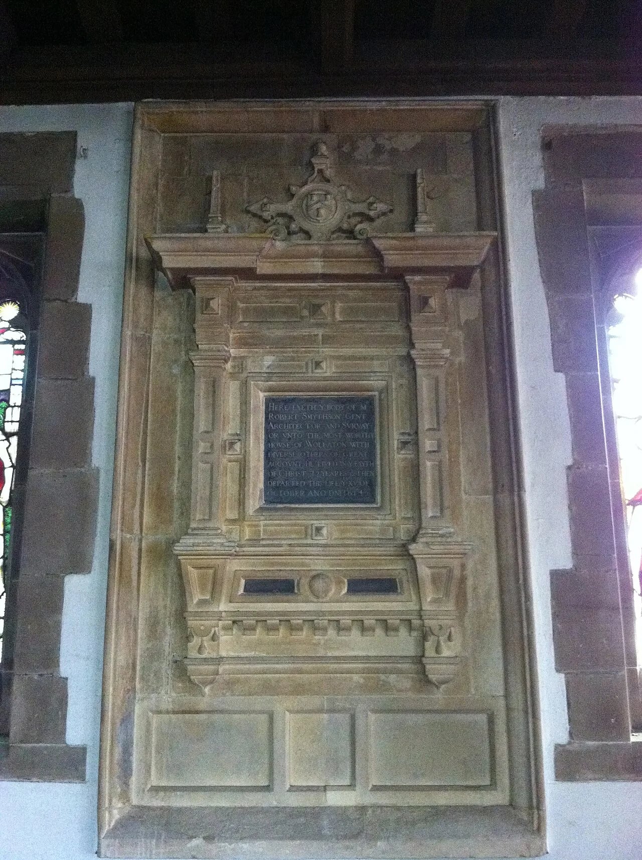 Portrait of Robert Smythson (1535–1614) – memorial page