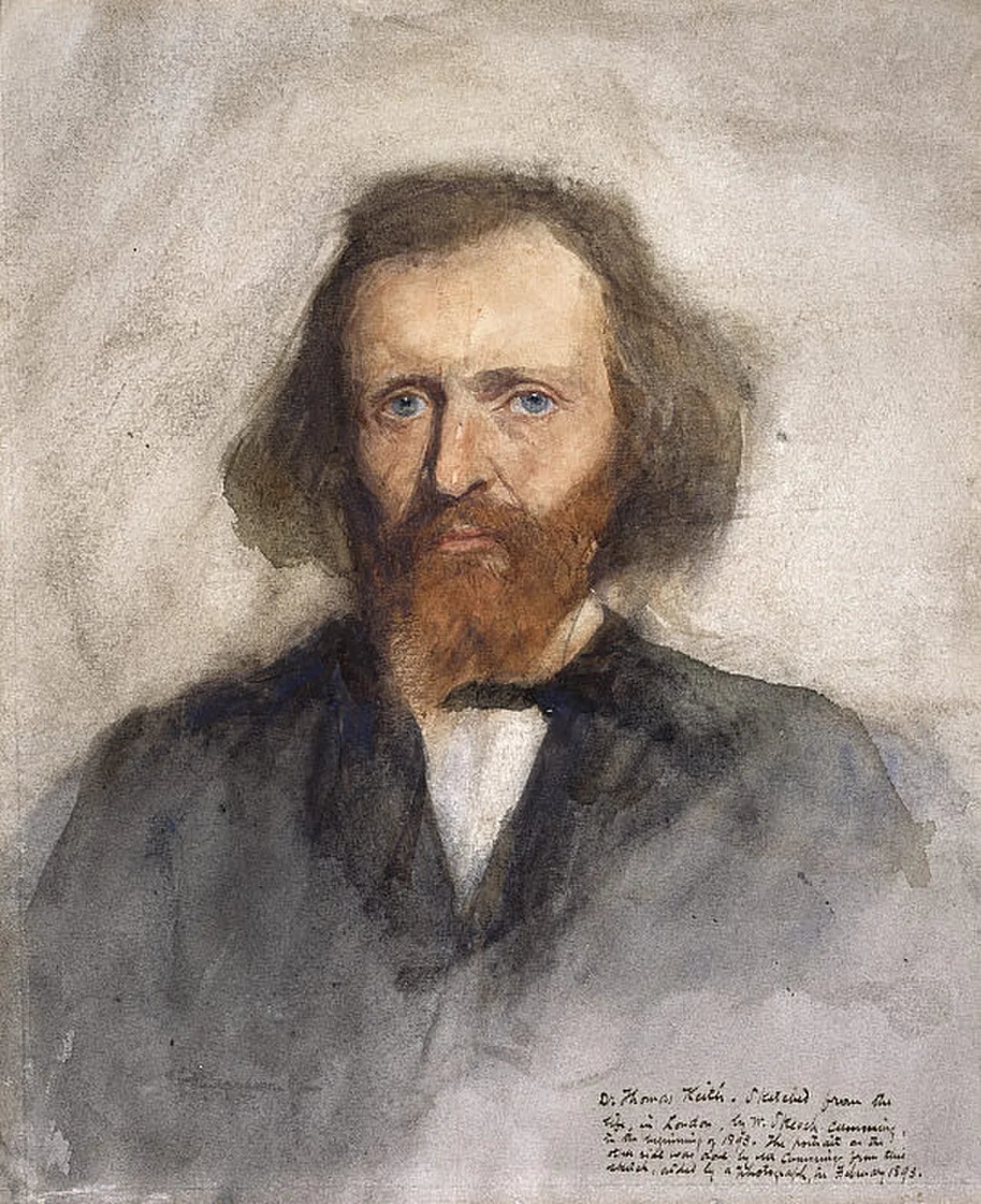 Porträt von Thomas Keith (1827–1895) – Gedenkseite