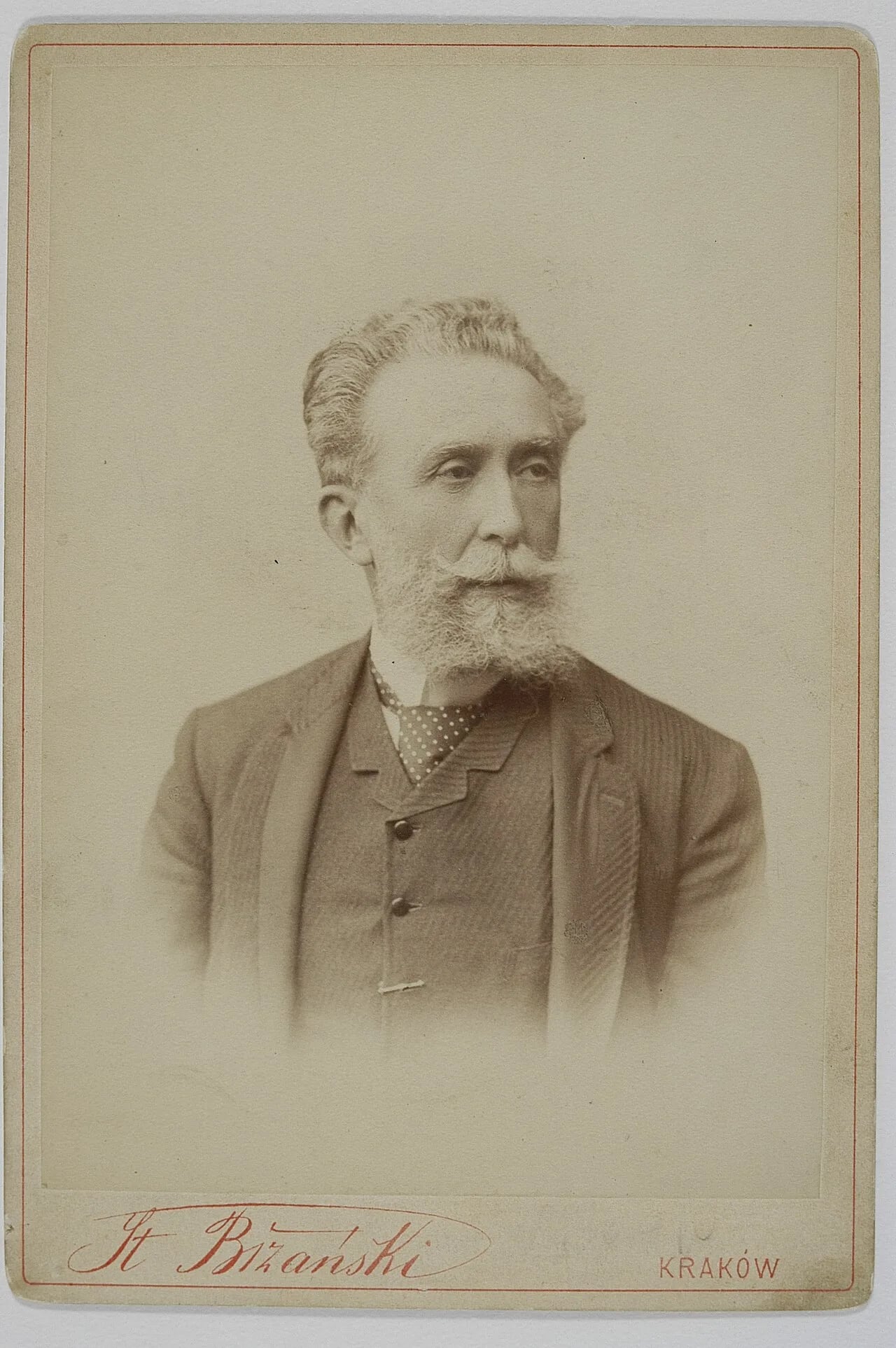Porträt von Stanisław Tarnowski (1837–1917) – Gedenkseite
