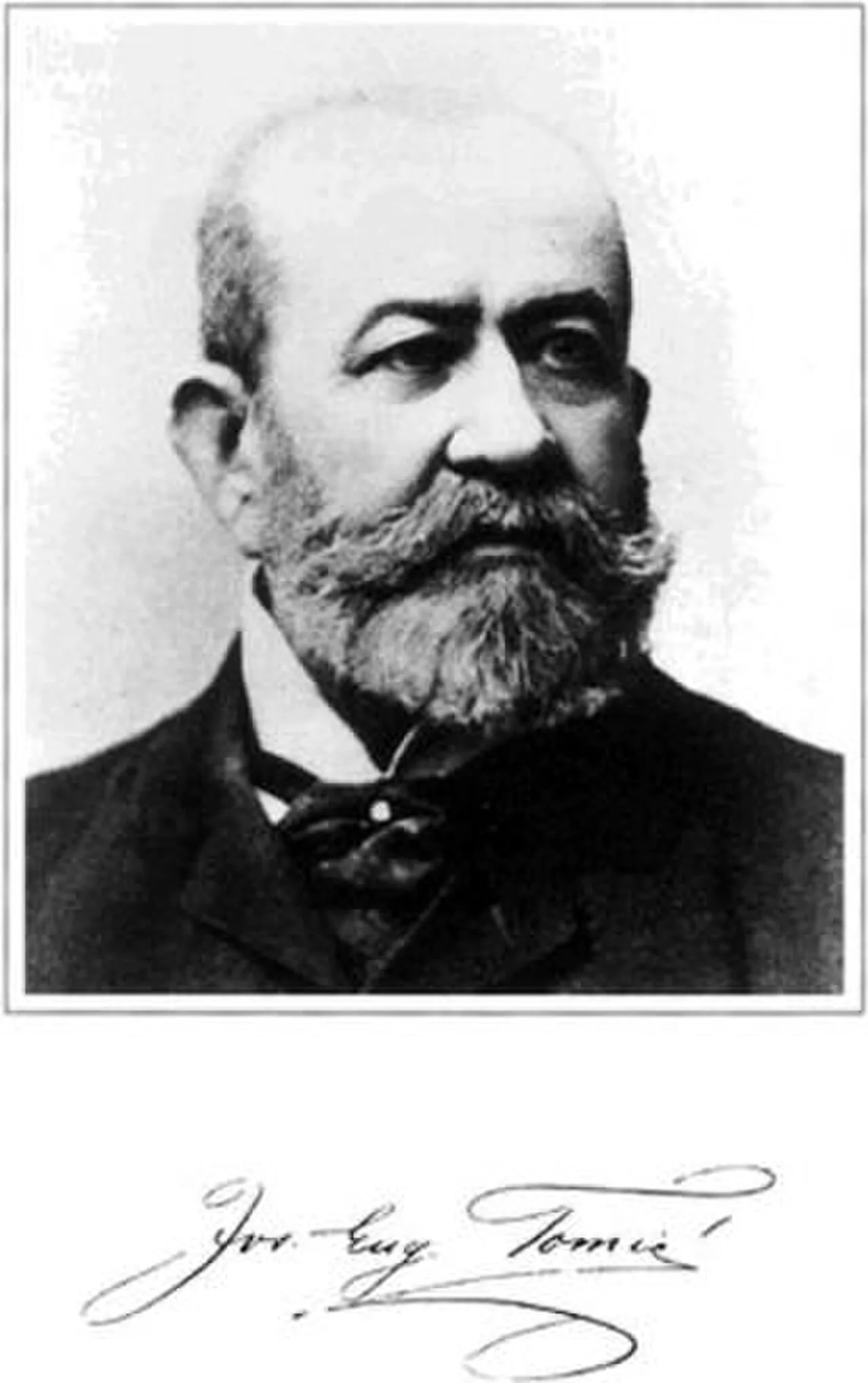 Portrait of Josip Eugen Tomić (1843–1906) – memorial page