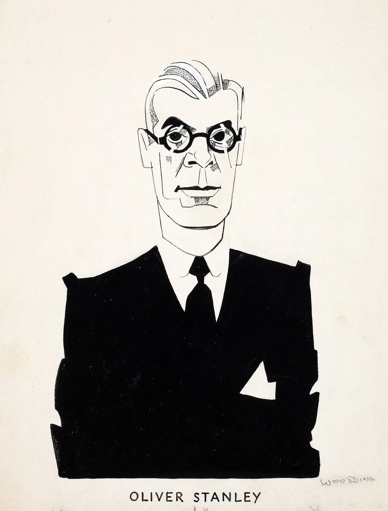 Portrait of Oliver Stanley (1896–1950) – memorial page