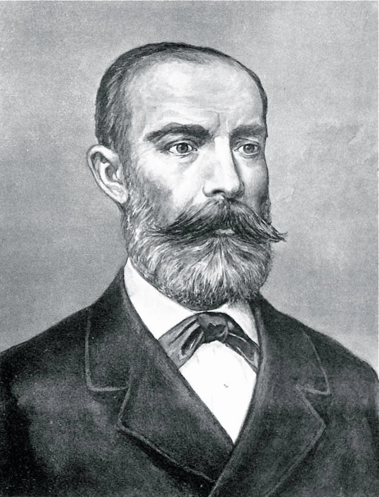 Porträt von Stevan Kaćanski (1828–1890) – Gedenkseite