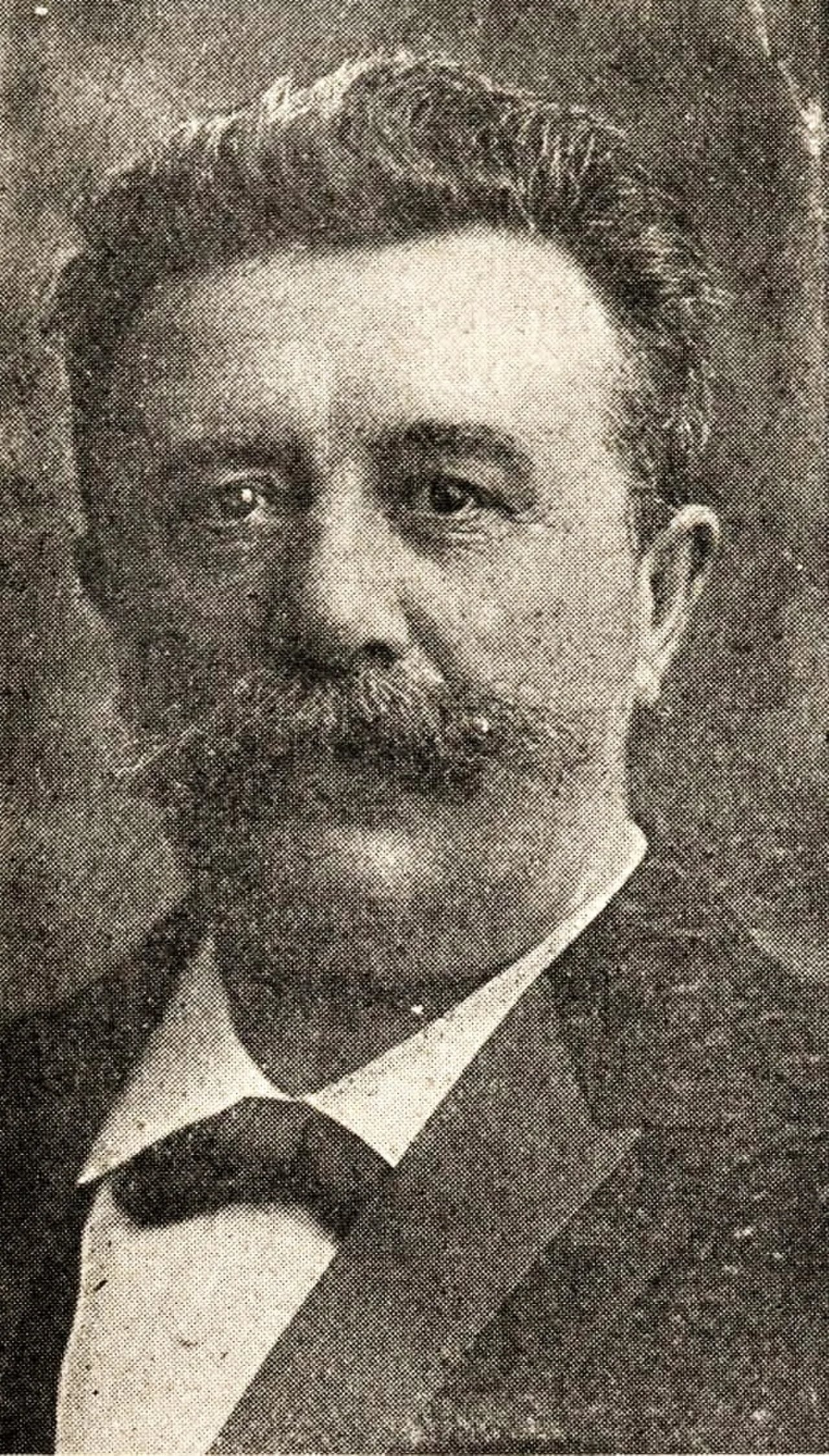 Porträt von Adam Joseph Schmitt (1855–1928) – Gedenkseite