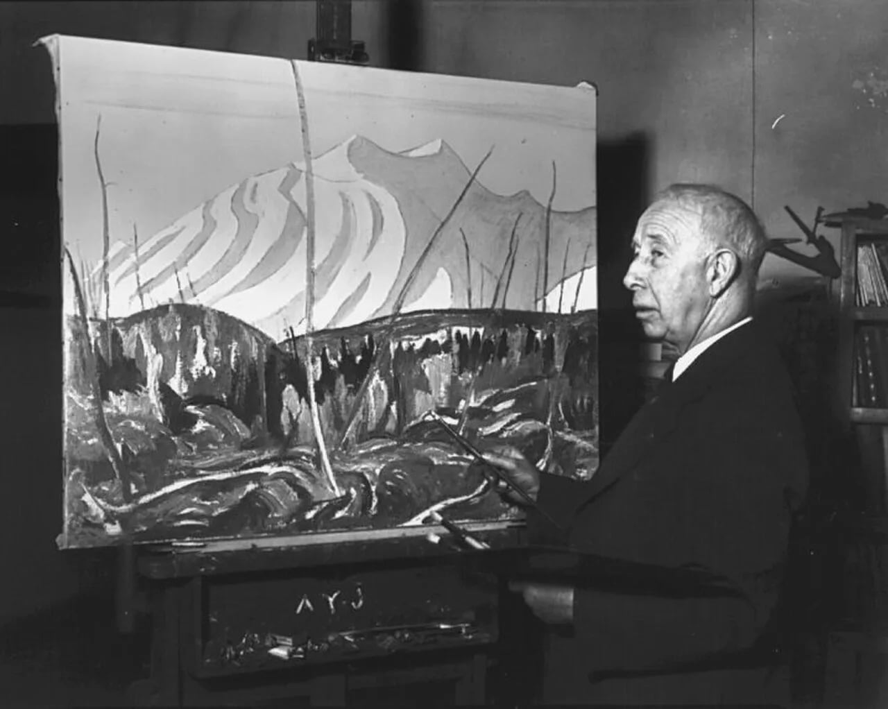 Portrait of Alexander Young Jackson (1882–1974) – memorial page