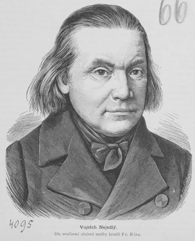 Porträt von Vojtěch Nejedlý (1772–1844) – Gedenkseite