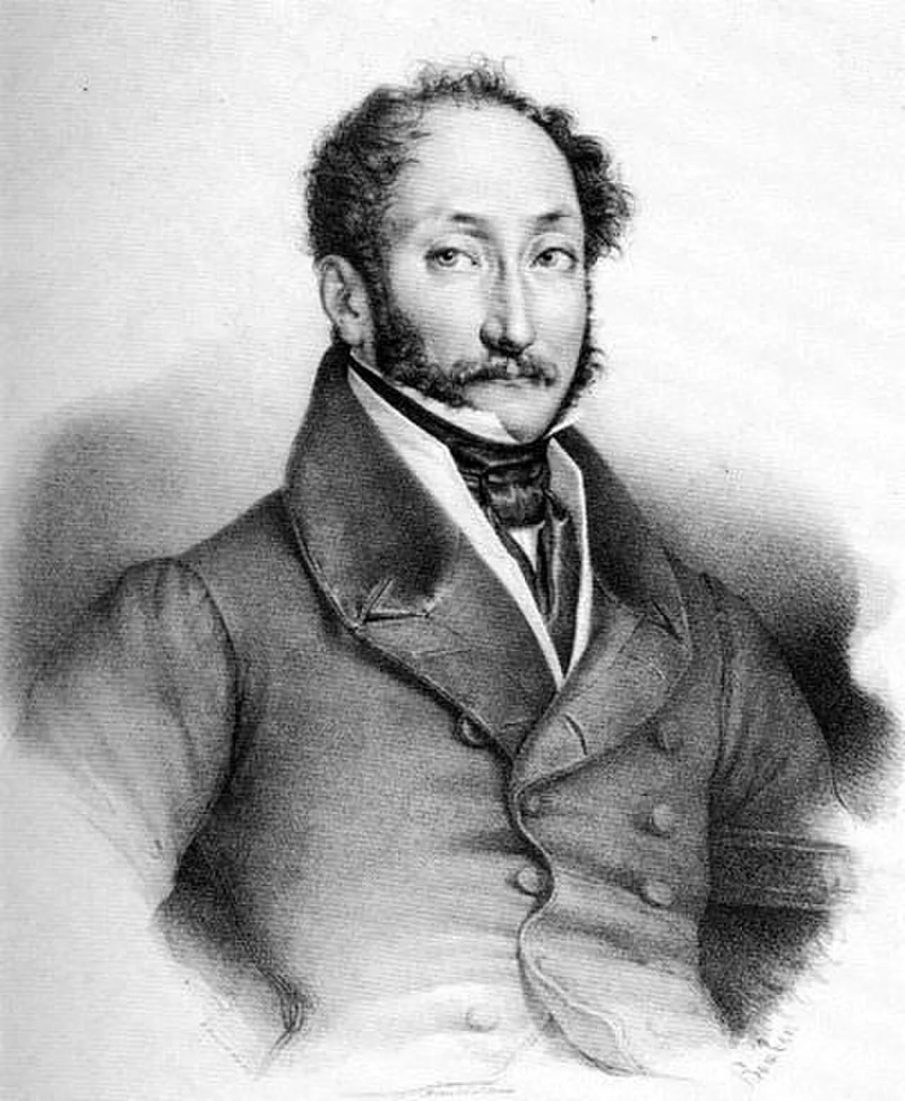 Porträt von Felice Romani (1788–1865) – Gedenkseite