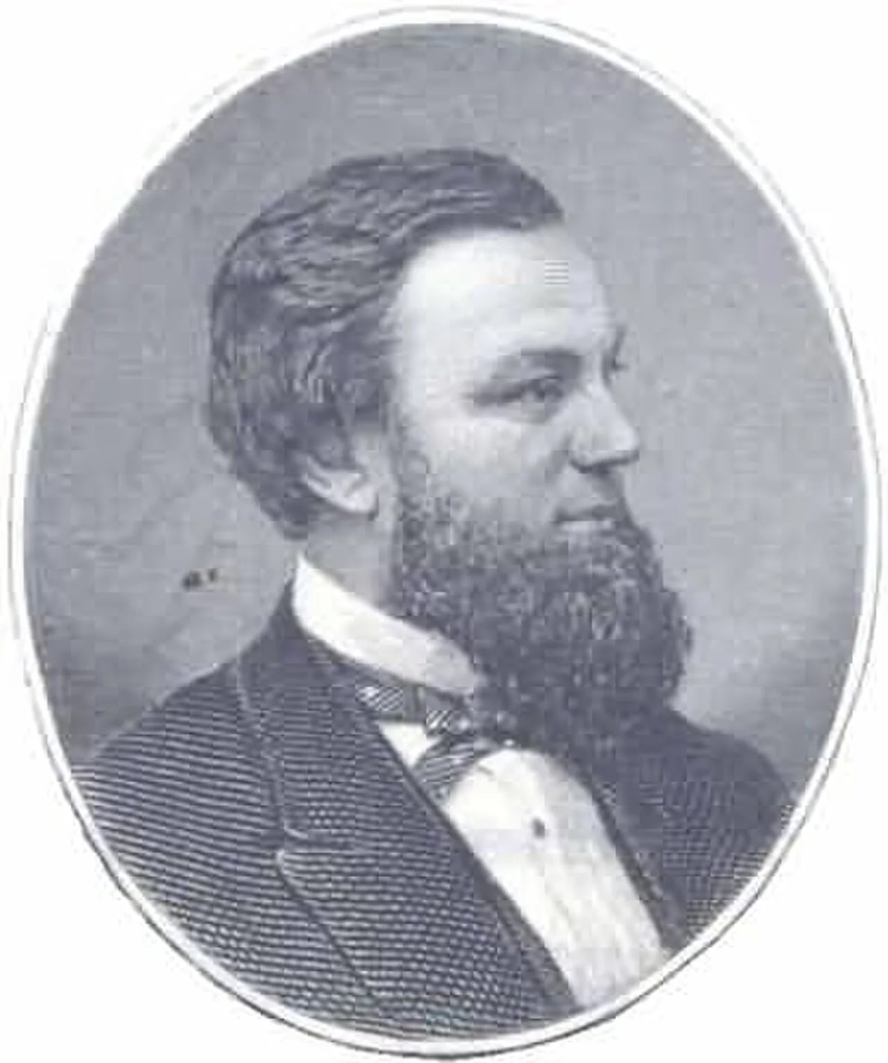 Porträt von Frederick Billings (1823–1890) – Gedenkseite