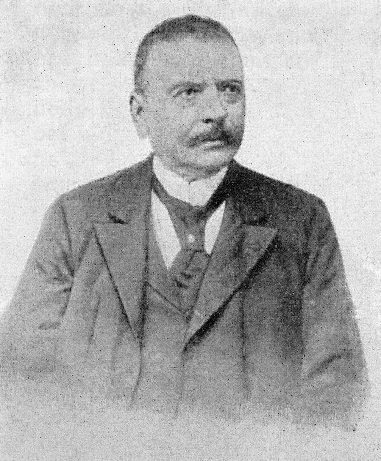 Porträt von Giovanni de Ciotta (1824–1903) – Gedenkseite