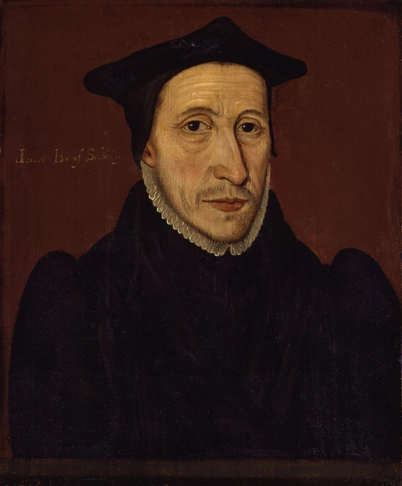 Portrait of John Jewel (1522–1571) – memorial page