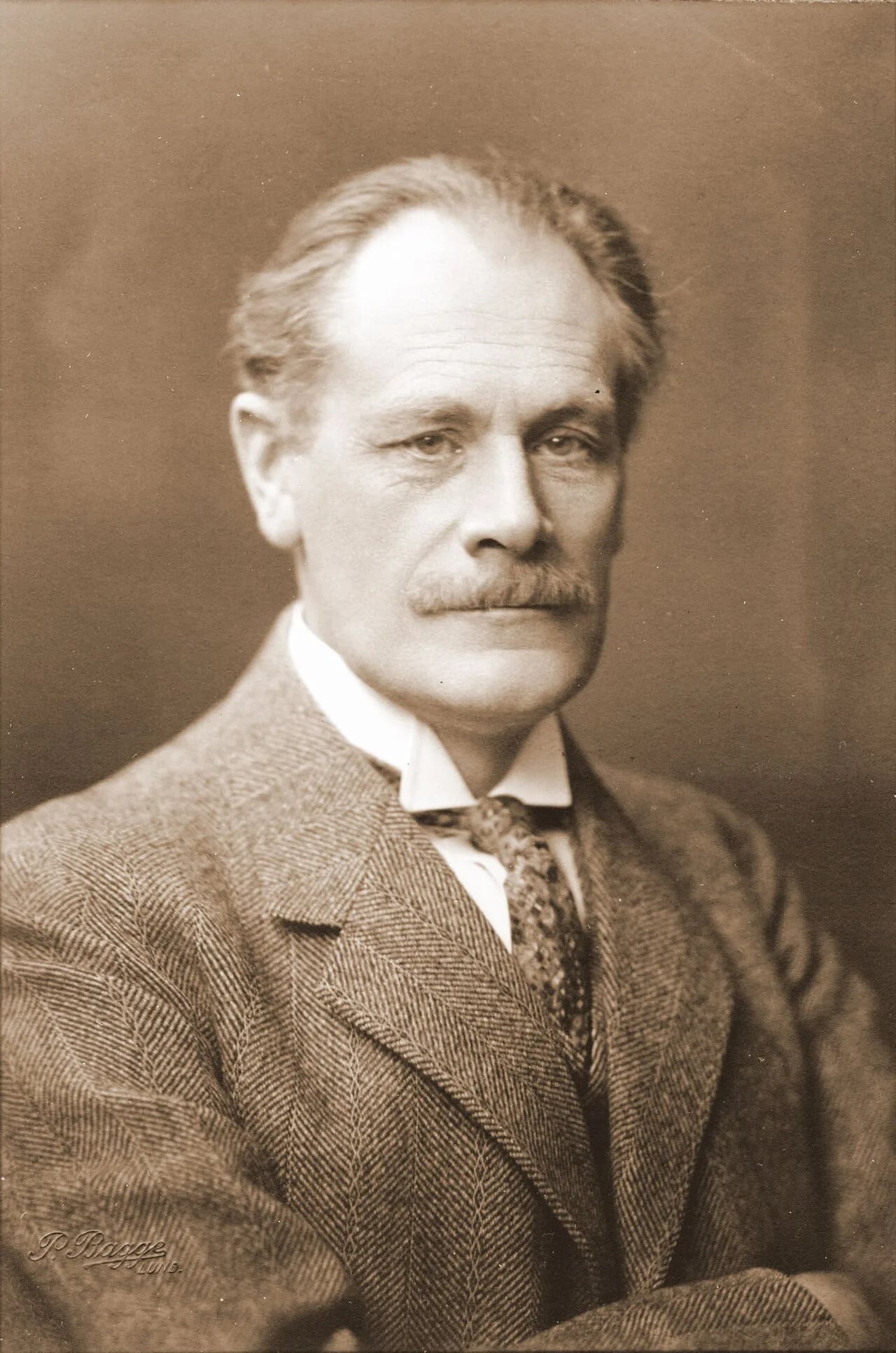 Portrait of Lauritz Weibull (1873–1960) – memorial page
