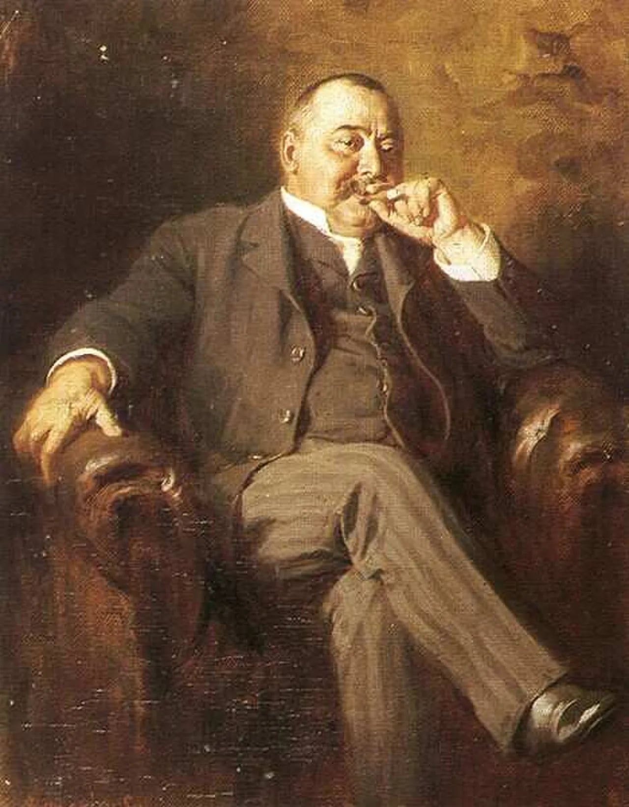 Portrait of Kálmán Mikszáth (1847–1910) – memorial page