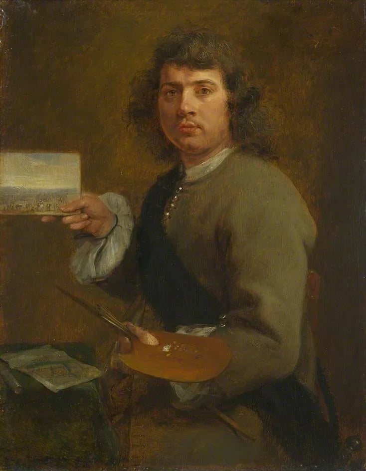 Porträt von Robert van den Hoecke (1622–1668) – Gedenkseite
