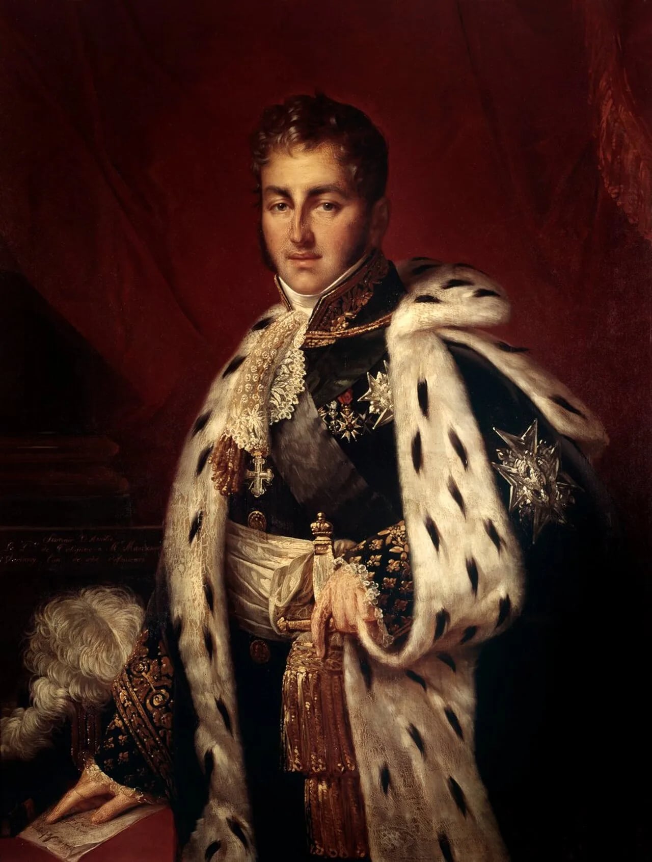 Porträt von Jules de Polignac (1780–1847) – Gedenkseite