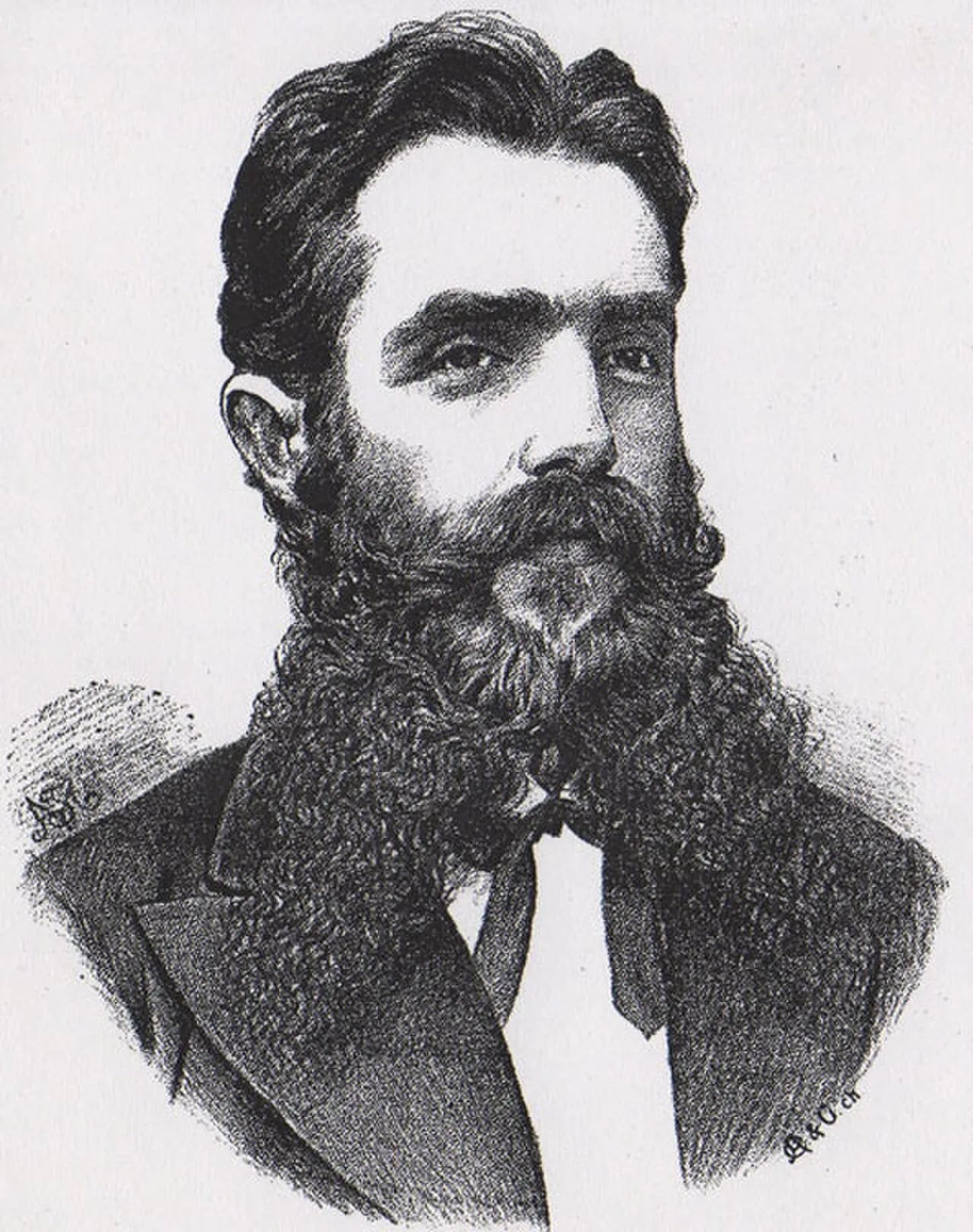Porträt von Svetozar Ivačković (1844–1924) – Gedenkseite