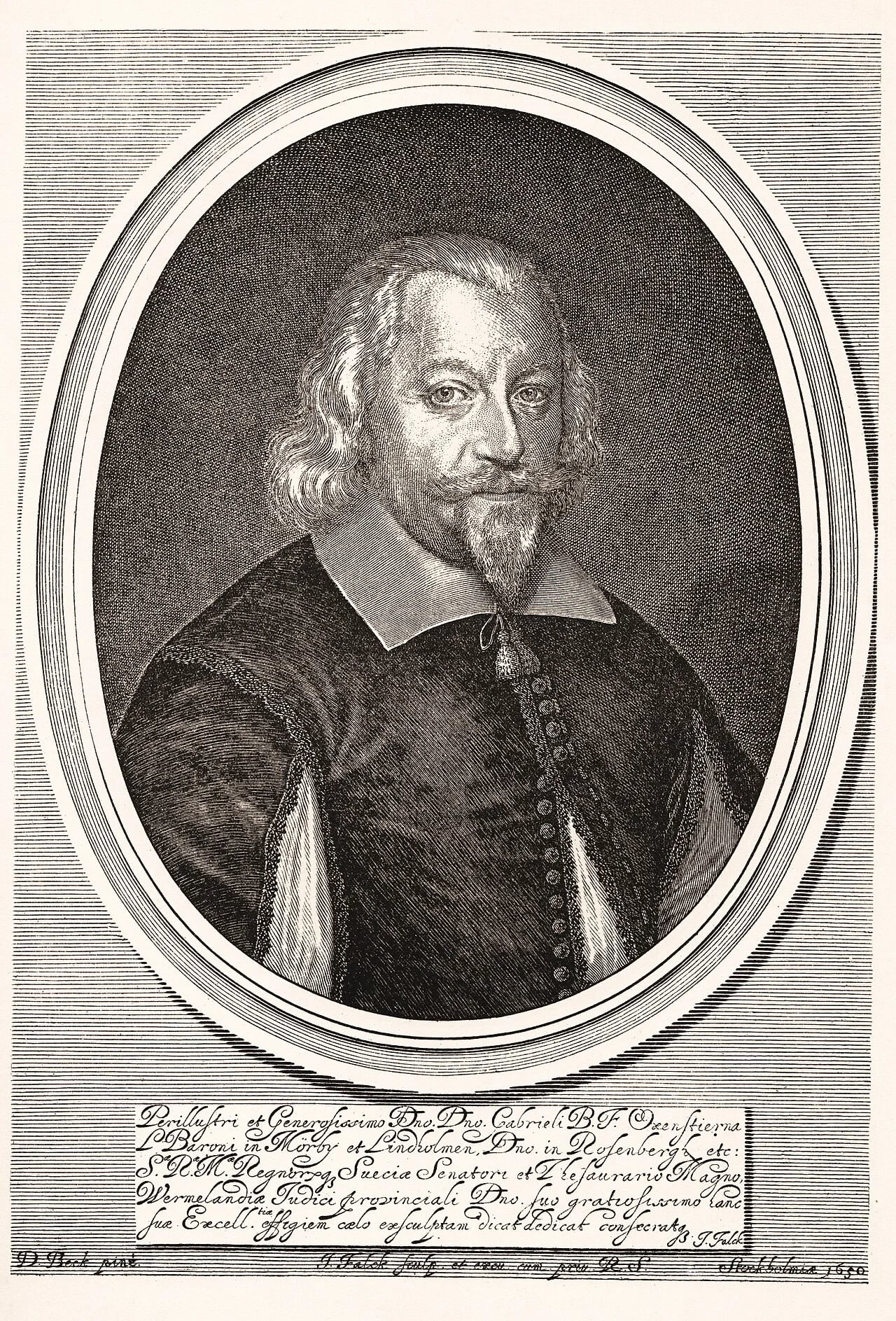 Portrait of Gabriel Bengtsson Oxenstierna (1586–1656) – memorial page