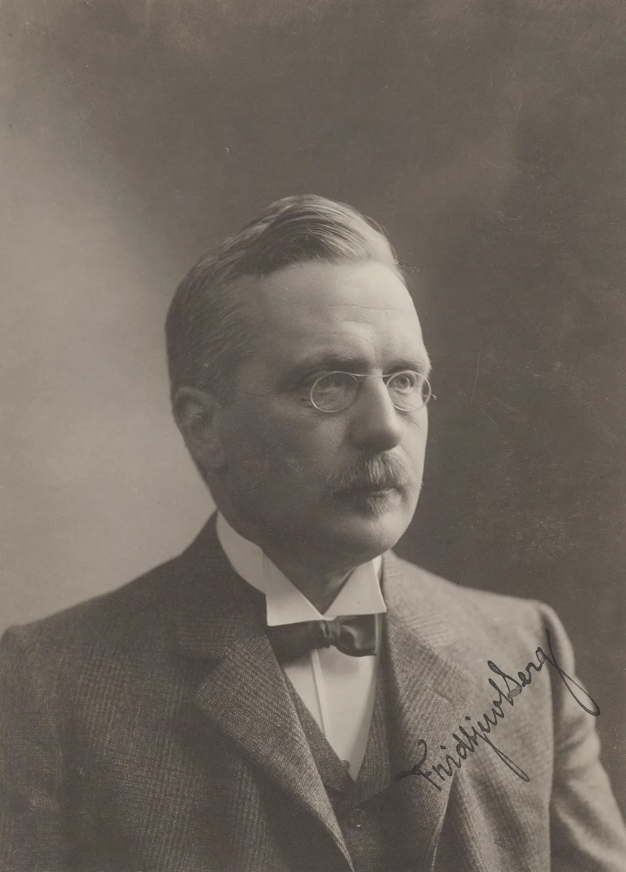 Porträt von Fridtjuv Berg (1851–1916) – Gedenkseite