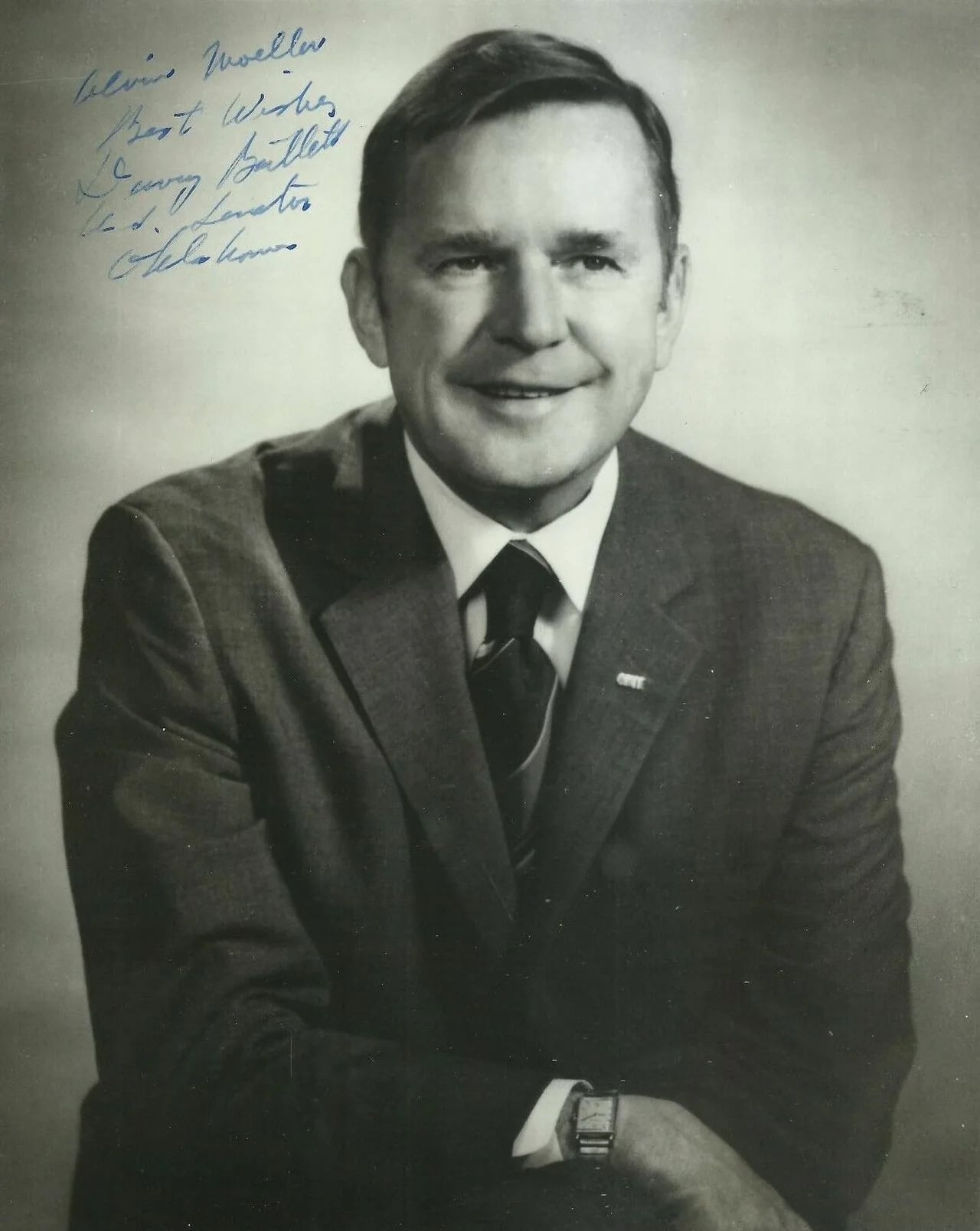 Portrait of Dewey F. Bartlett (1919–1979) – memorial page