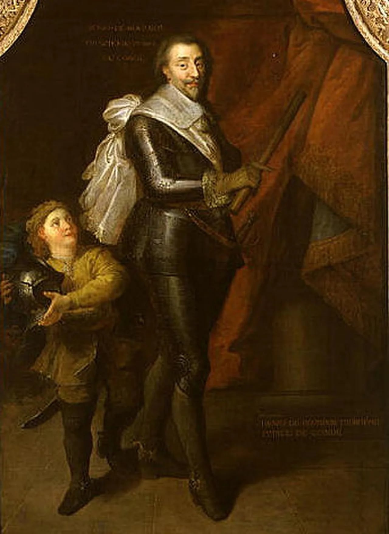 Porträt von Henri II. de Bourbon, prince de Condé (1588–1646) – Gedenkseite
