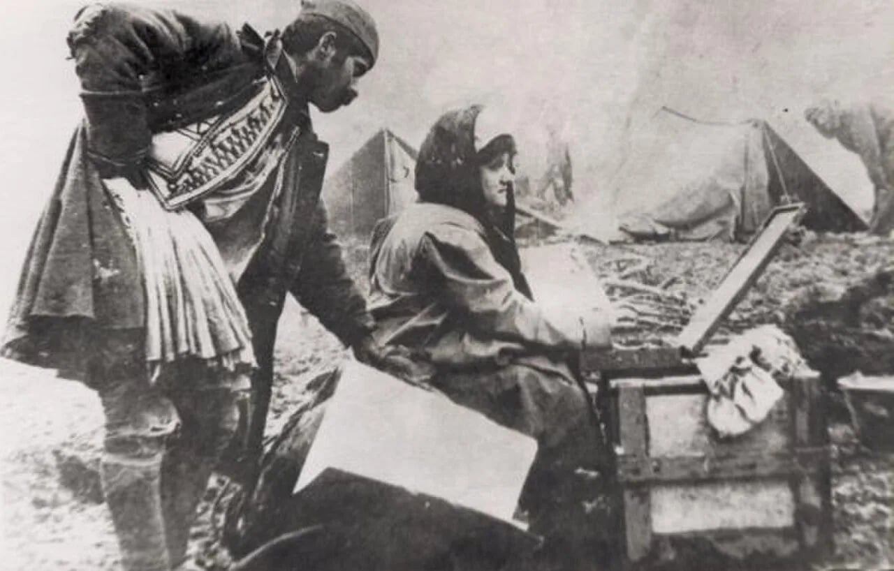 Portrait of Thalia Flora-Karavia (1871–1960) – memorial page