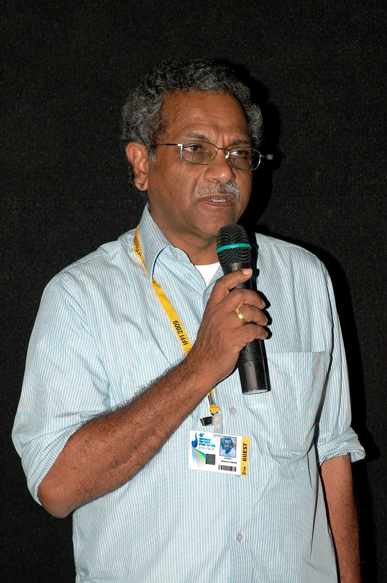 Porträt von Shaji N. Karun (1952–2025) – Gedenkseite