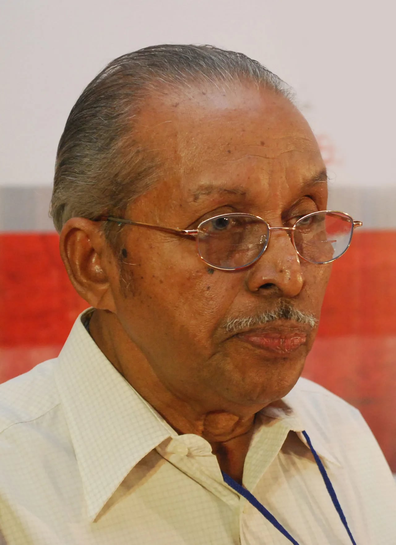 Porträt von Ottaplakkal Neelakandan Velu Kurup (1931–2016) – Gedenkseite