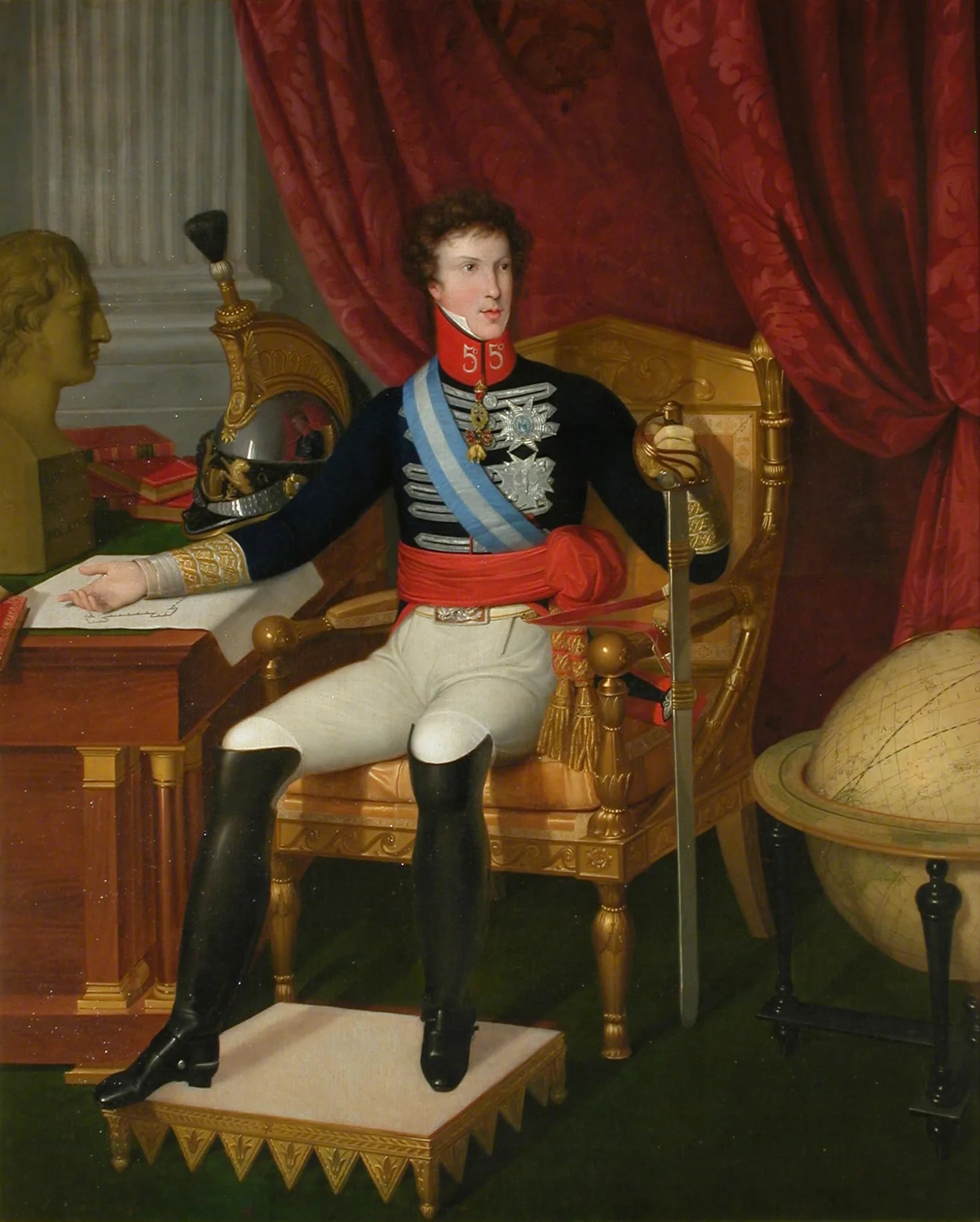 Porträt von Karl II. (1799–1883) – Gedenkseite