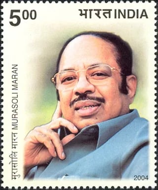 Porträt von Murasoli Maran (1934–2003) – Gedenkseite