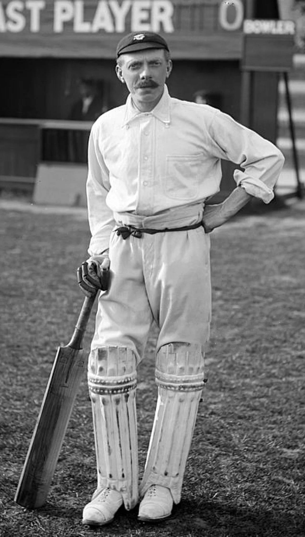 Portrait of Bobby Abel (1857–1936) – memorial page