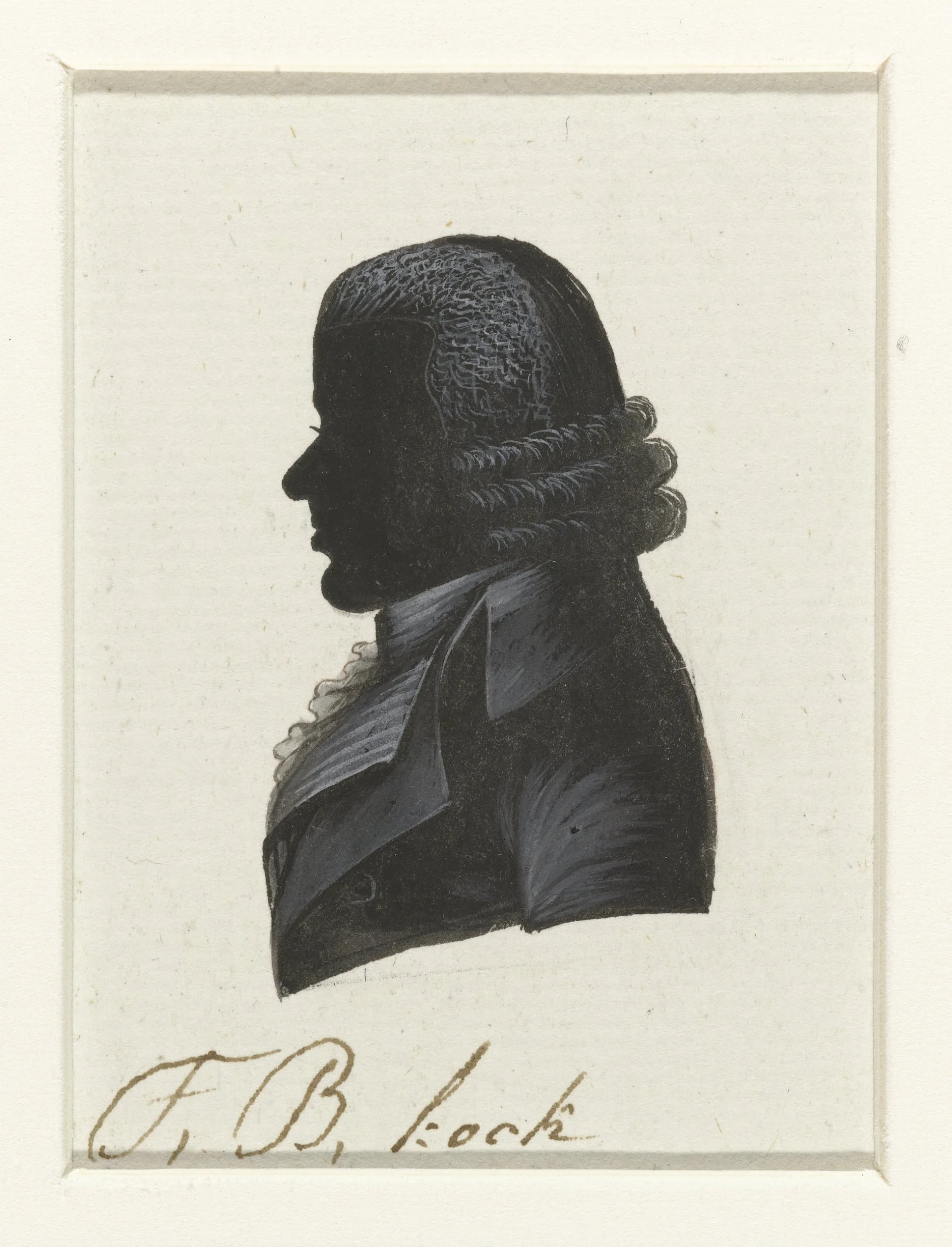 Porträt von Theodorus Bernardus Kock (1737–1809) – Gedenkseite