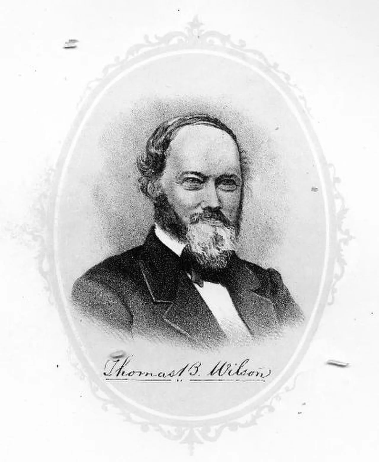 Portrait of Thomas Bellerby Wilson (1807–1865) – memorial page
