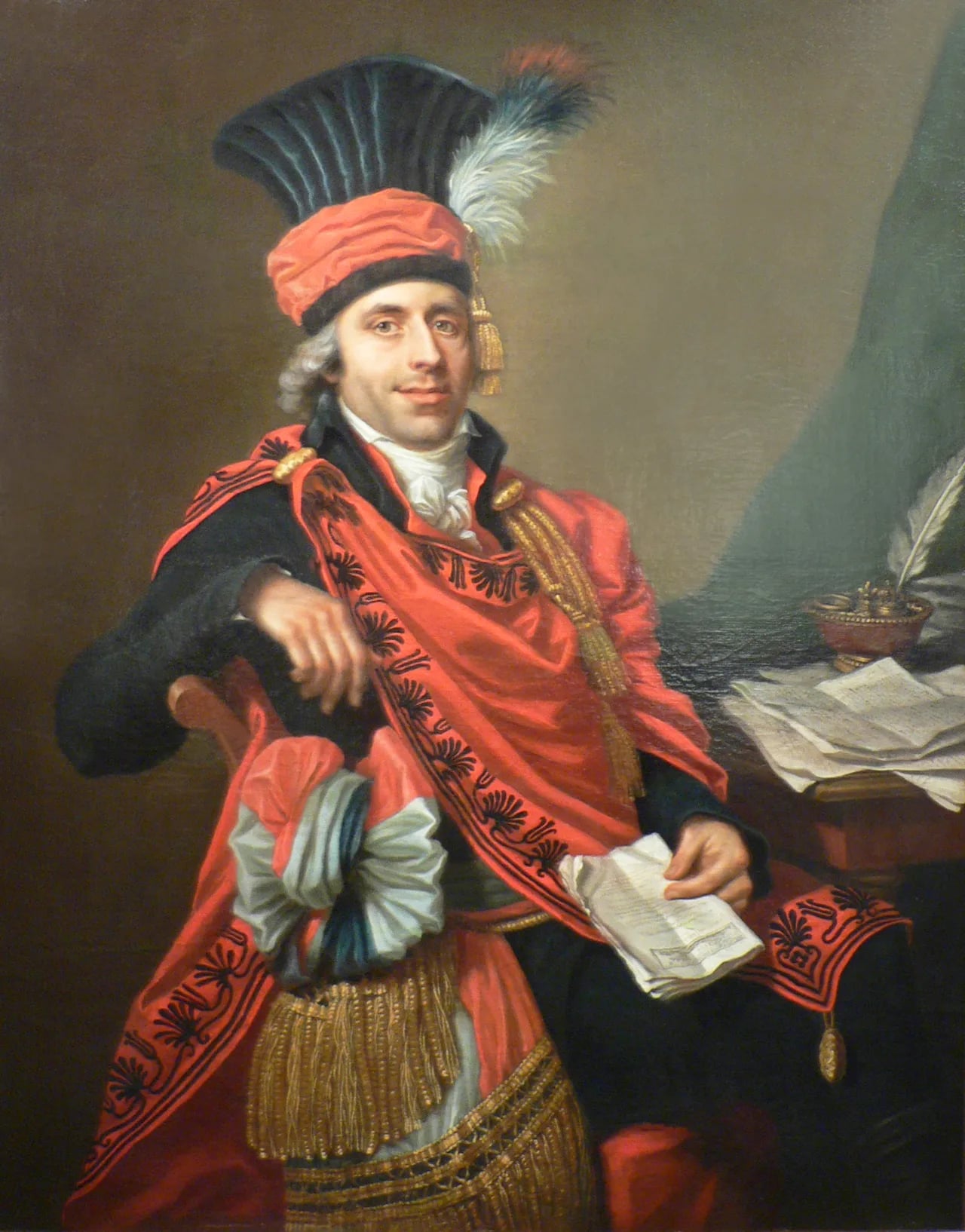 Porträt von Thomas Bouquerot de Voligny (1755–1841) – Gedenkseite