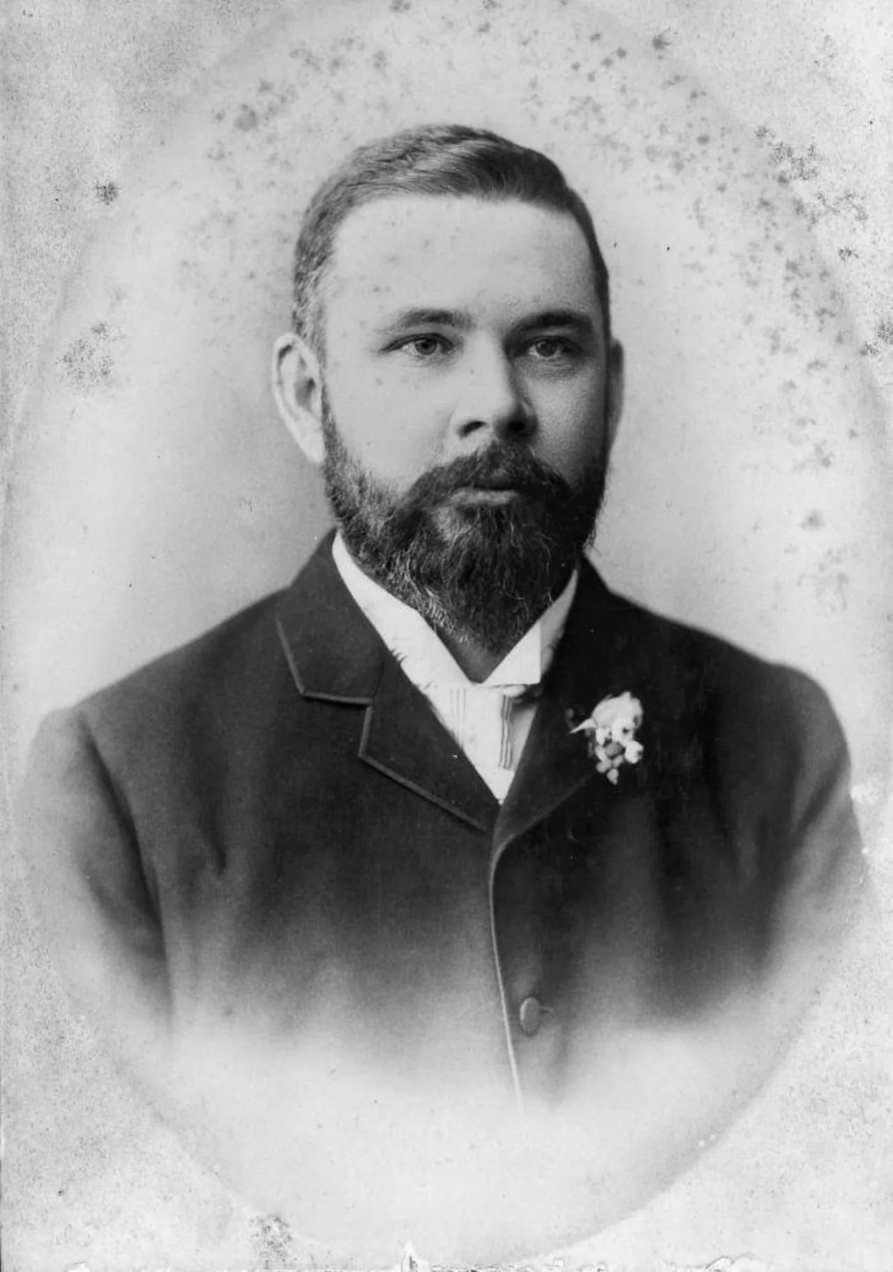 Porträt von Thomas Joseph Byrnes (1860–1898) – Gedenkseite