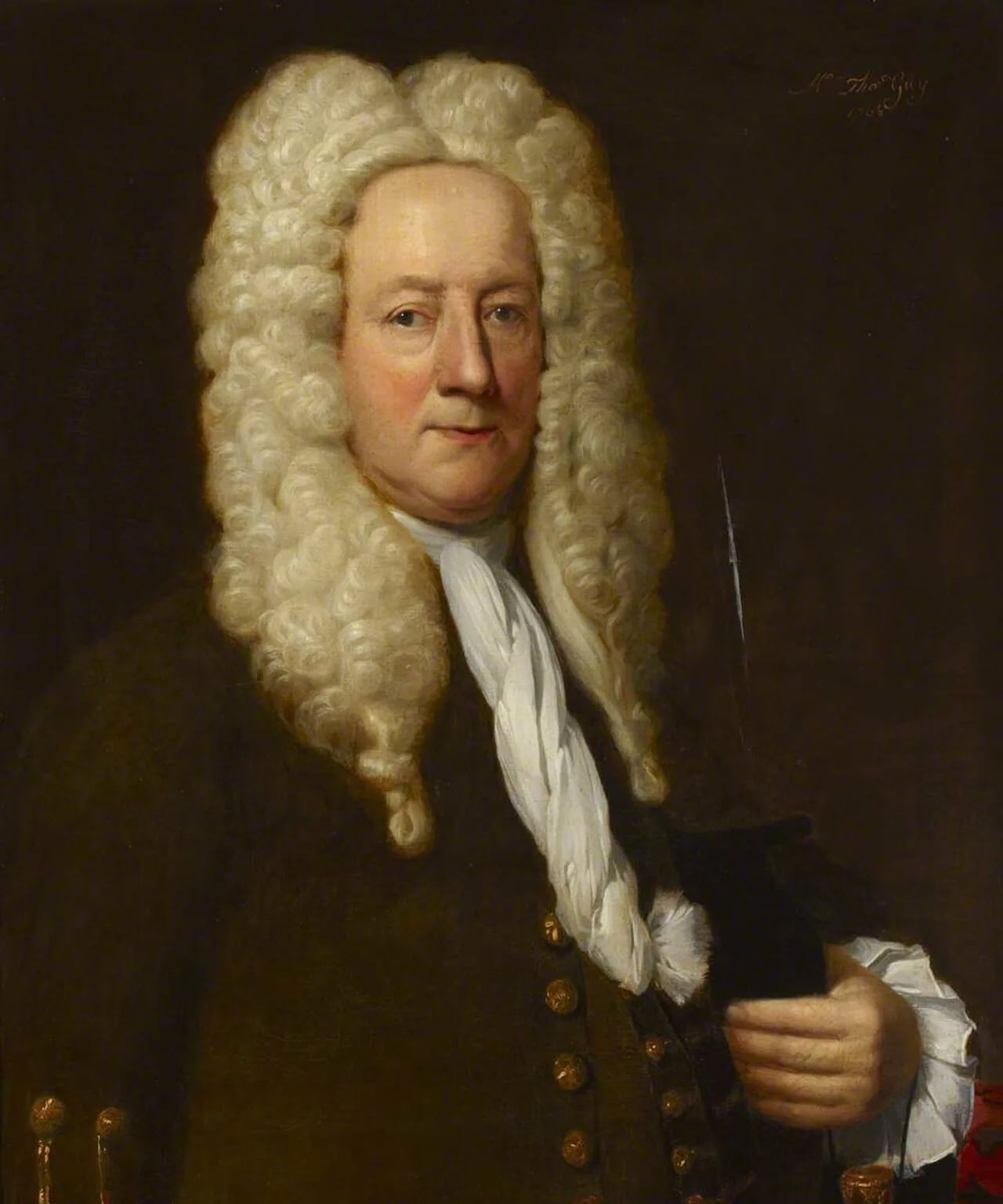 Porträt von Thomas Guy (1644–1724) – Gedenkseite