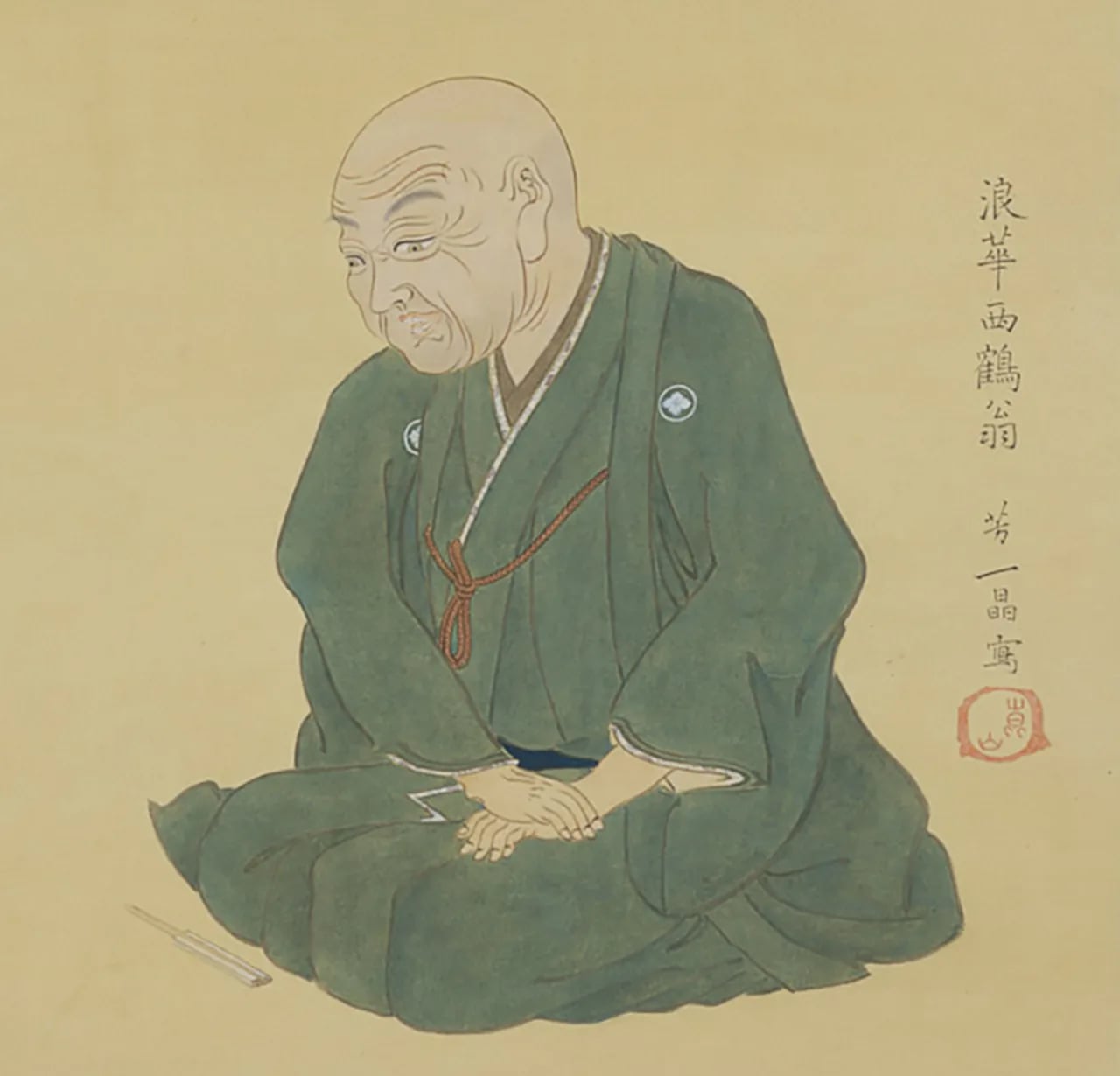 Portrait of Ihara Saikaku (1642–1693) – memorial page