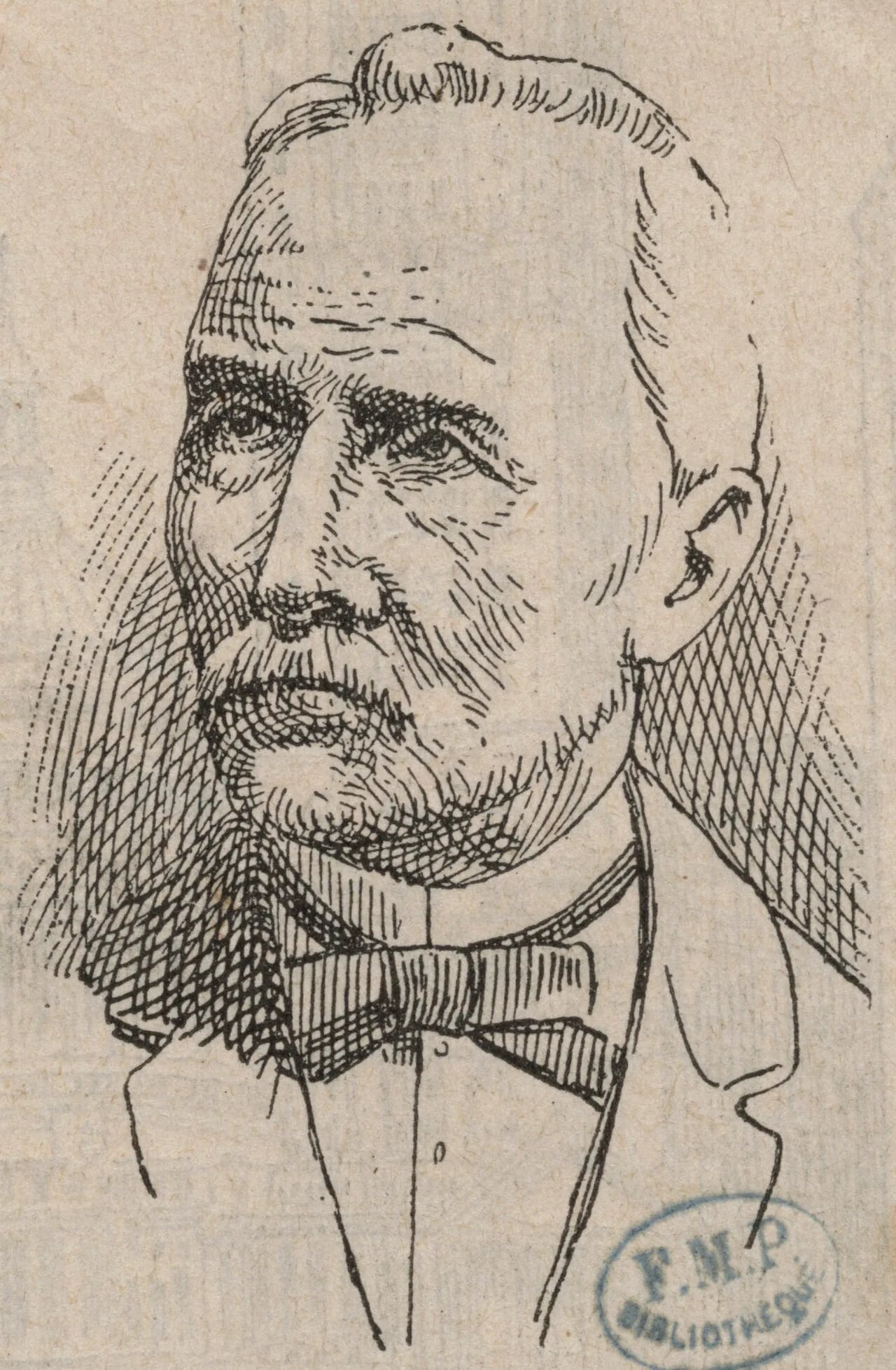 Portrait of Théodore Tiffereau (1819–1909) – memorial page