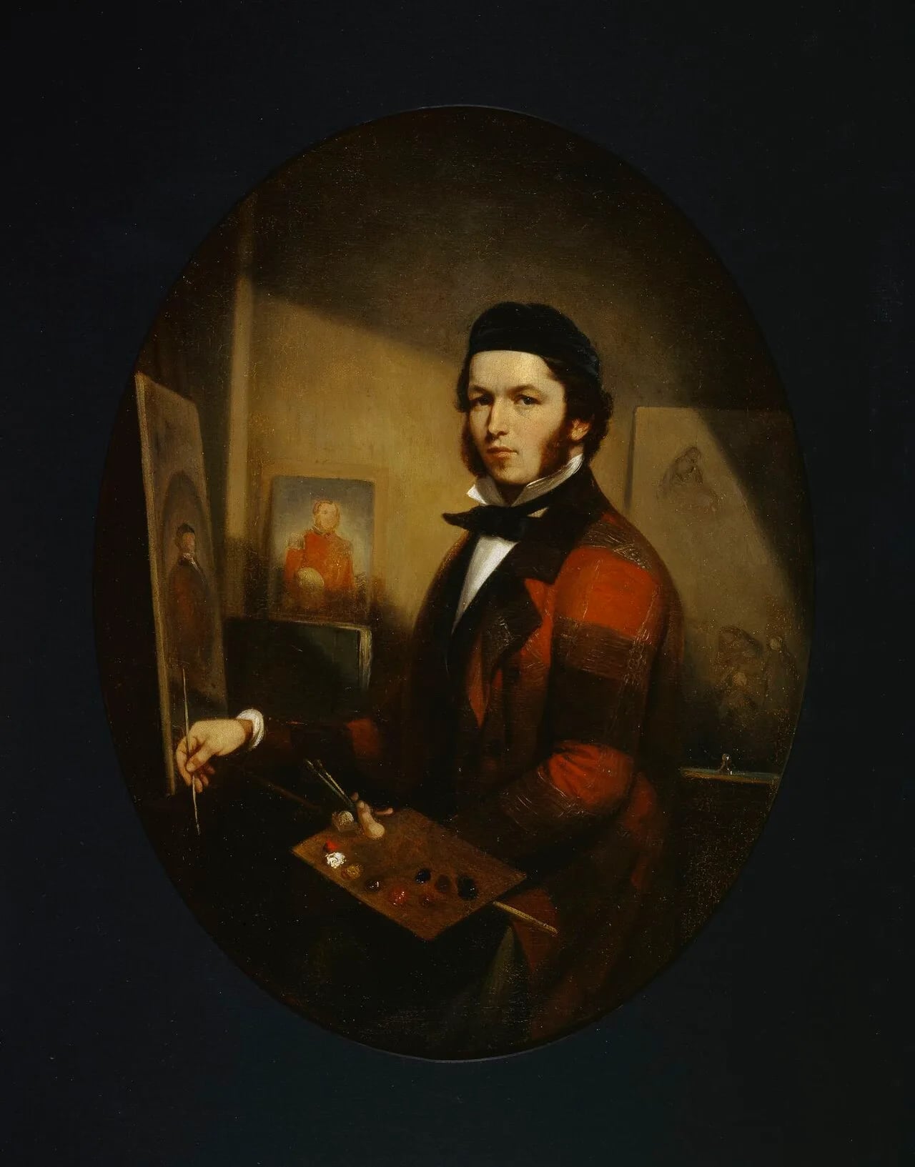 Portrait of Théophile Hamel (1817–1870) – memorial page