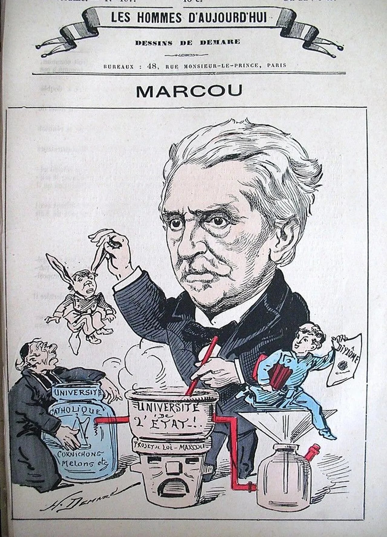 Portrait of Théophile Marcou (1813–1893) – memorial page