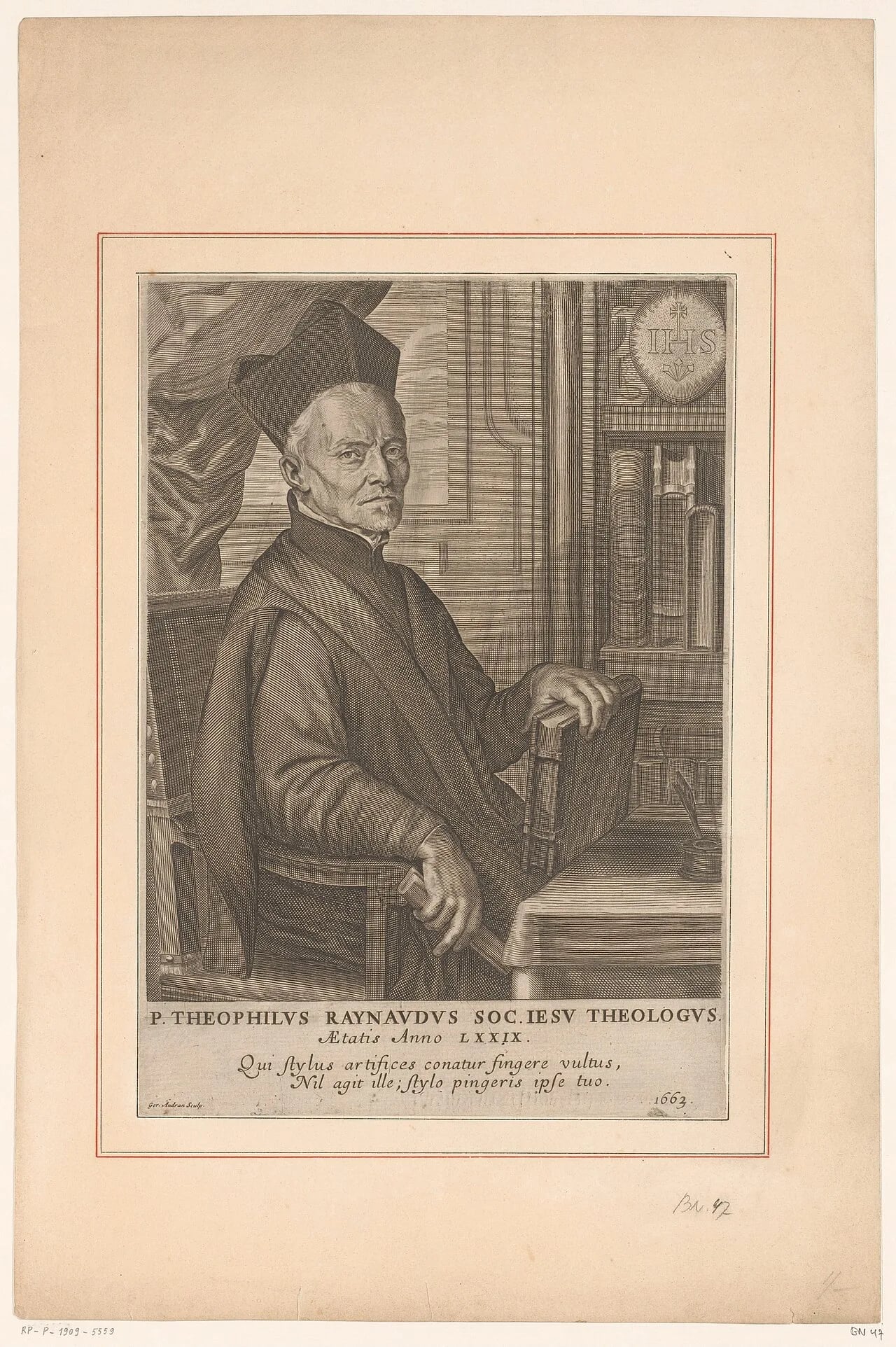 Portrait of Théophile Raynaud (1583–1663) – memorial page