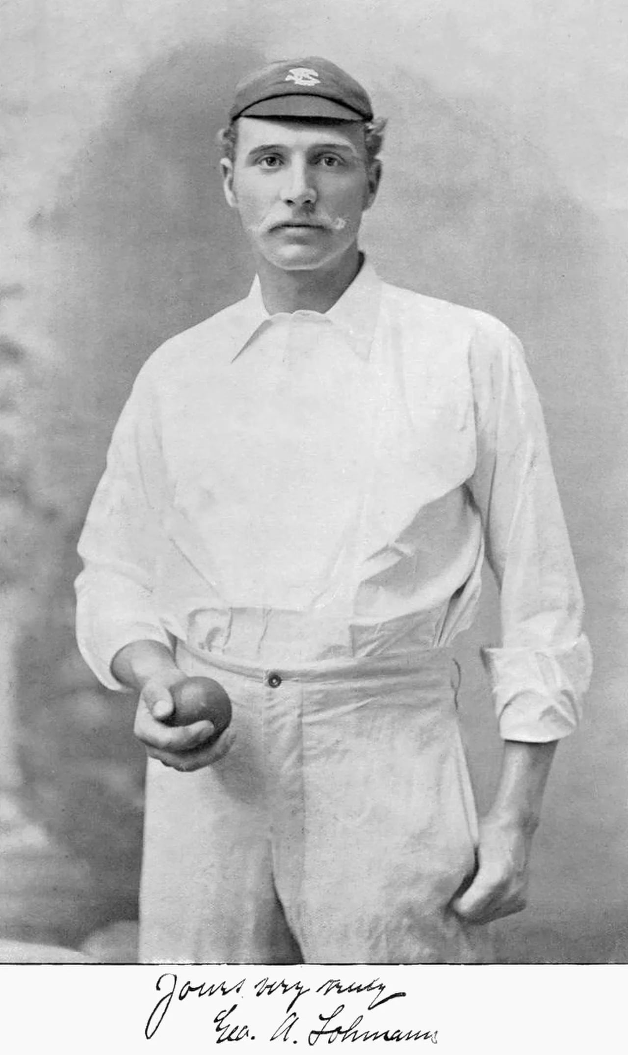 Portrait of George Lohmann (1865–1901) – memorial page