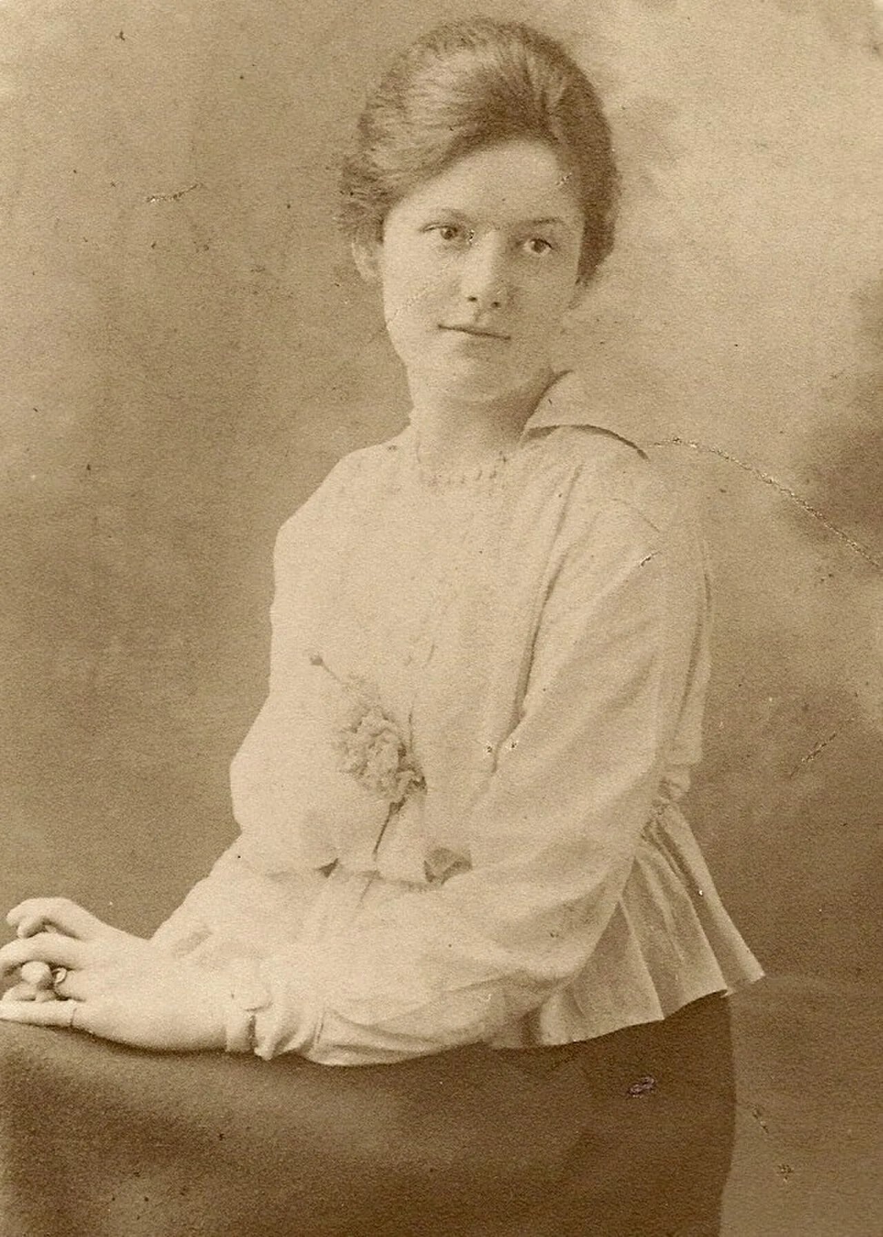 Porträt von Thérèse Lemoine-Lagron (1891–1949) – Gedenkseite