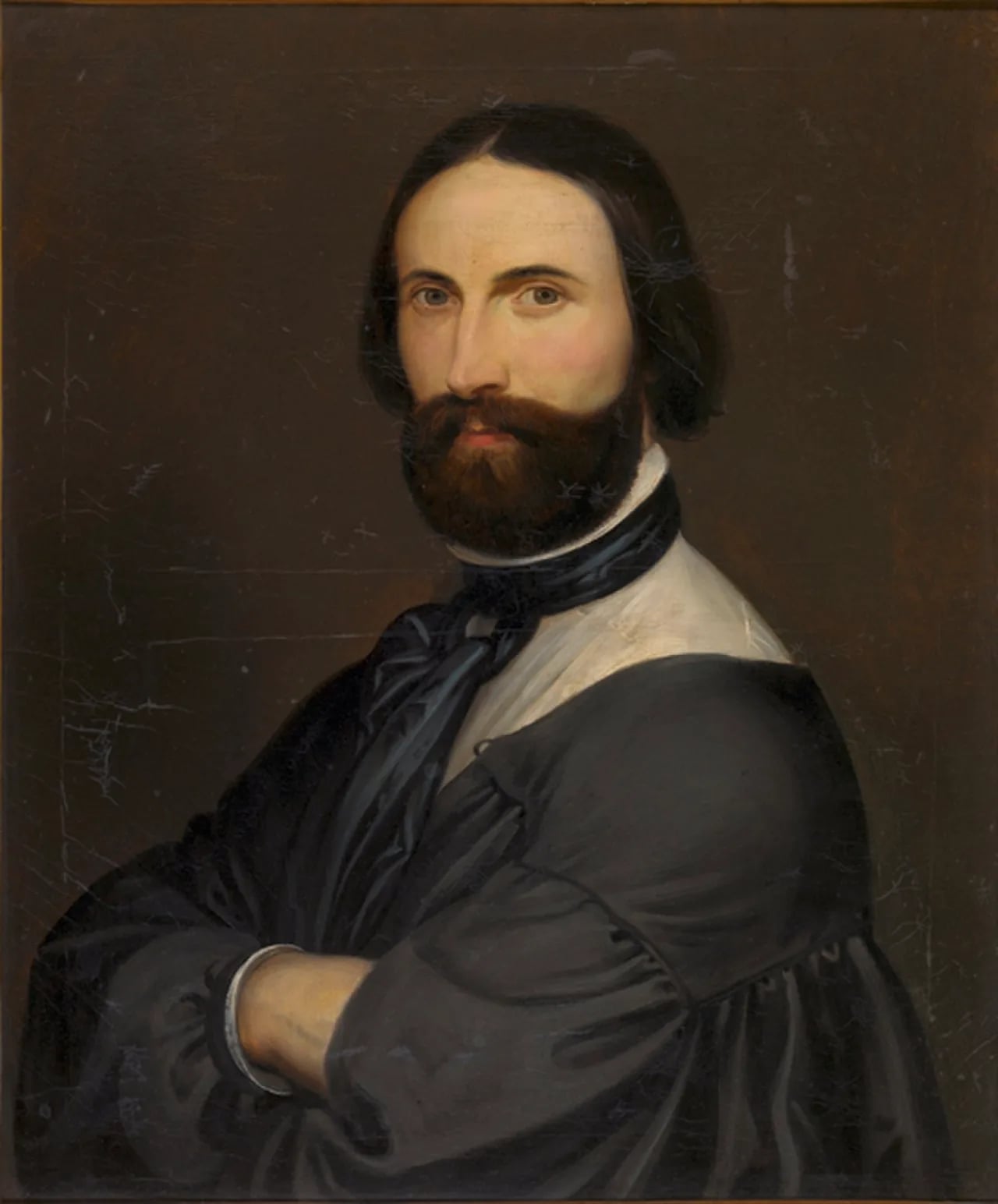 Porträt von Antoine Joseph Wiertz (1806–1865) – Gedenkseite