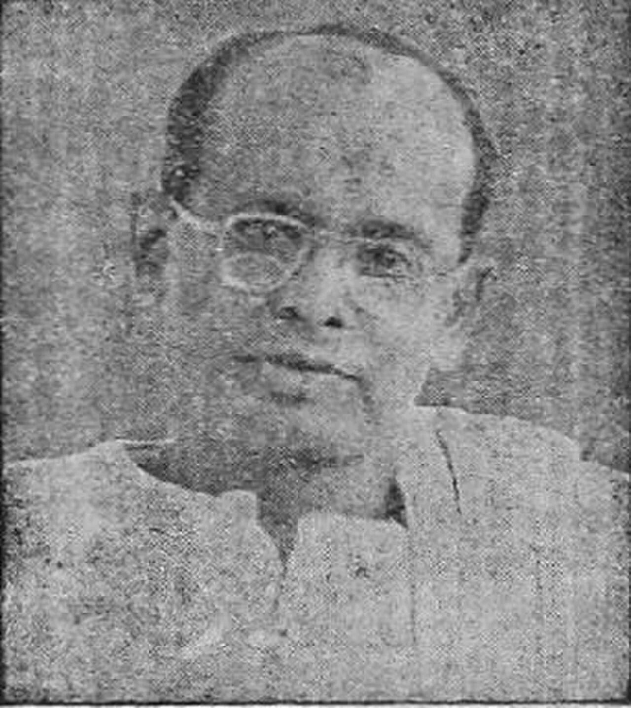 Porträt von T. S. Avinashilingam Chettiar (1903–1991) – Gedenkseite