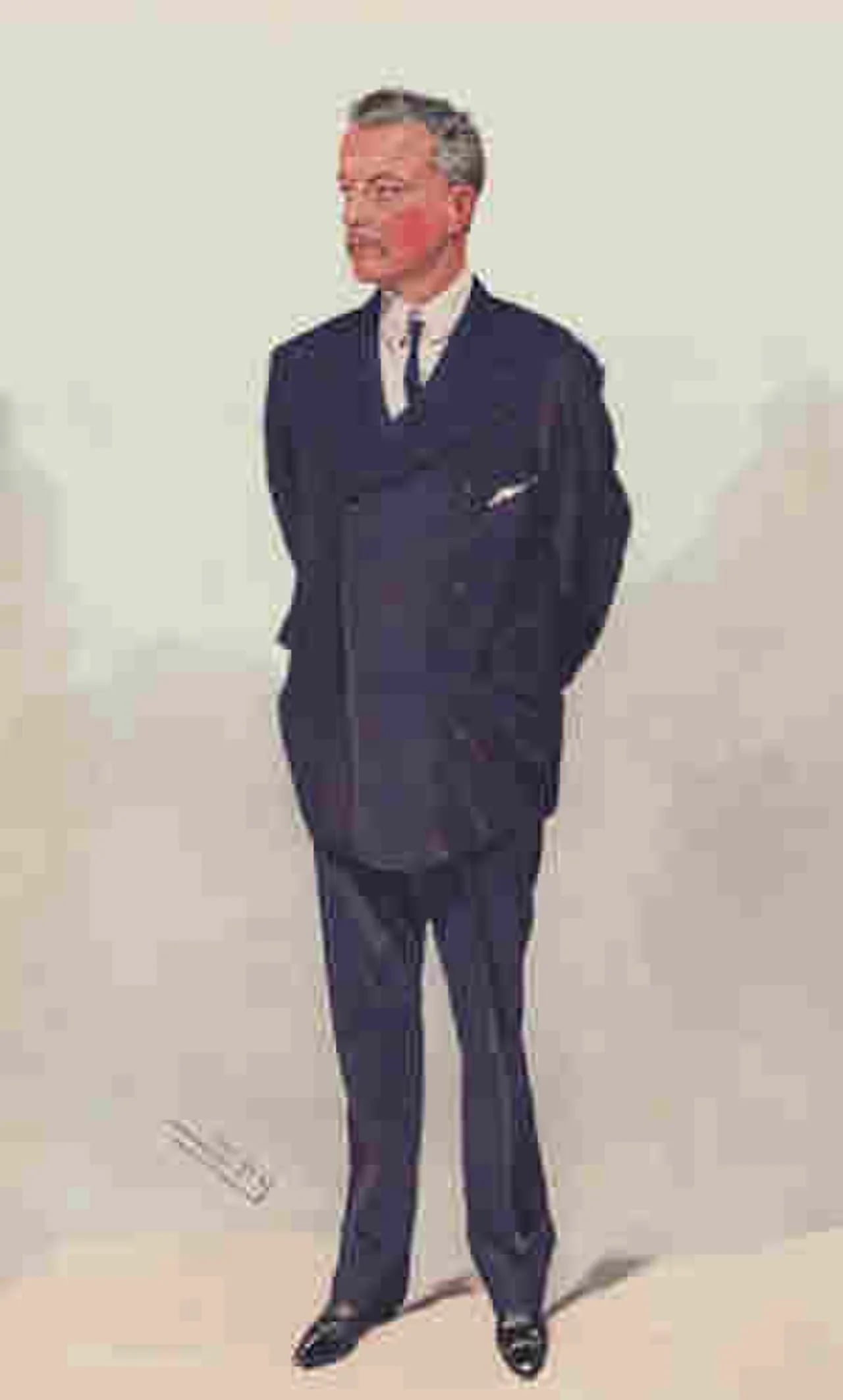 Porträt von Abe Bailey (1864–1940) – Gedenkseite