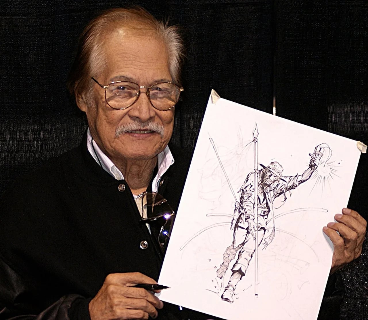 Portrait of Tony DeZuniga (1932–2012) – memorial page